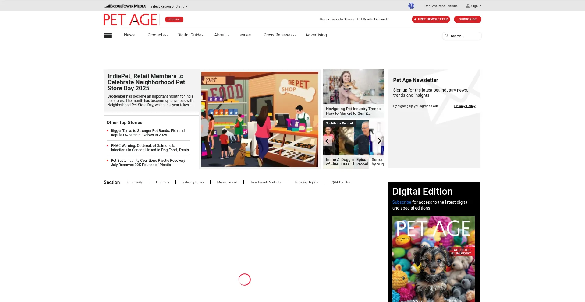 Petage.com Screenshot