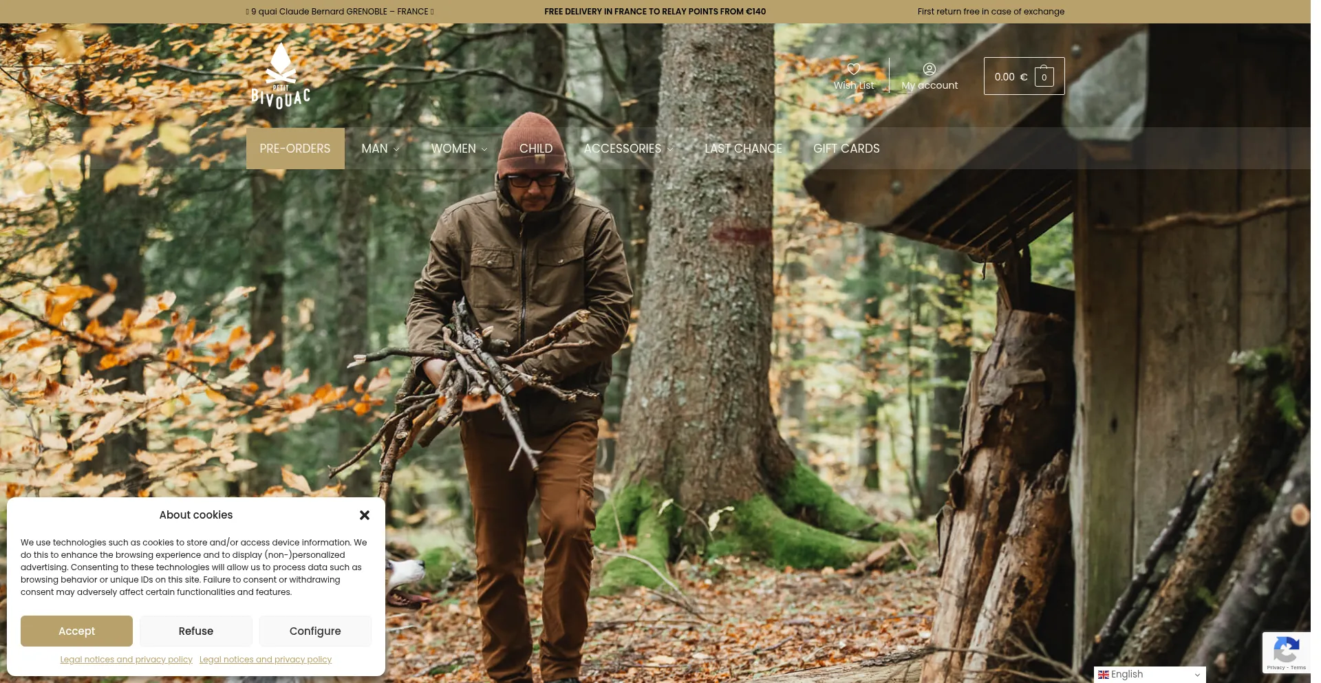 Petitbivouac.com Screenshot
