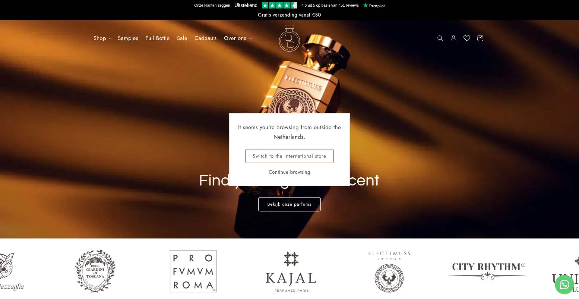 Petitparfums.nl 安全可靠吗？