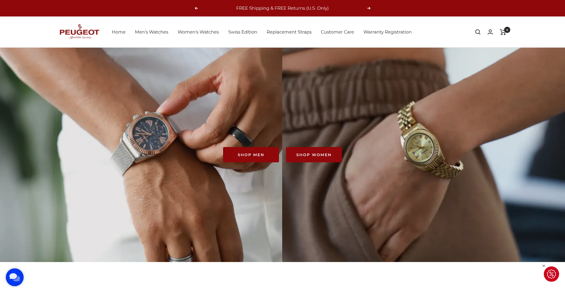 Peugeotwatches.com