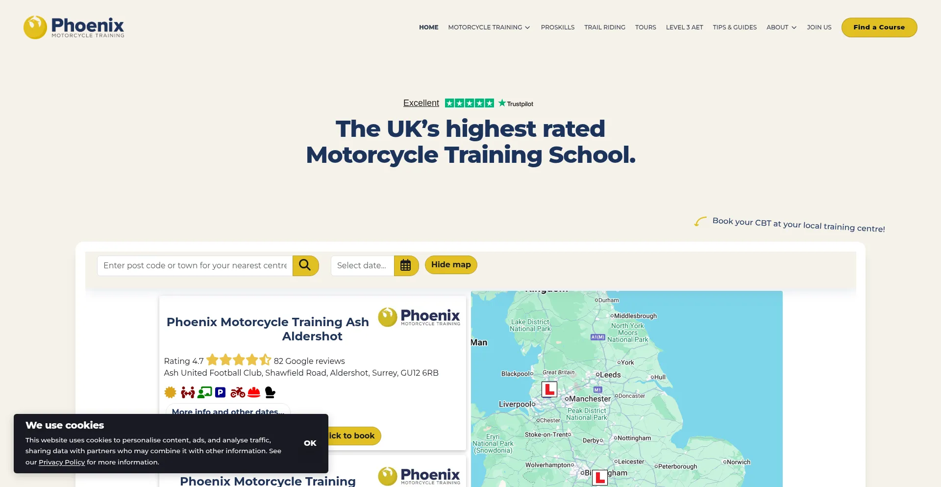 Phoenixmotorcycletraining.co.uk 安全可靠吗？