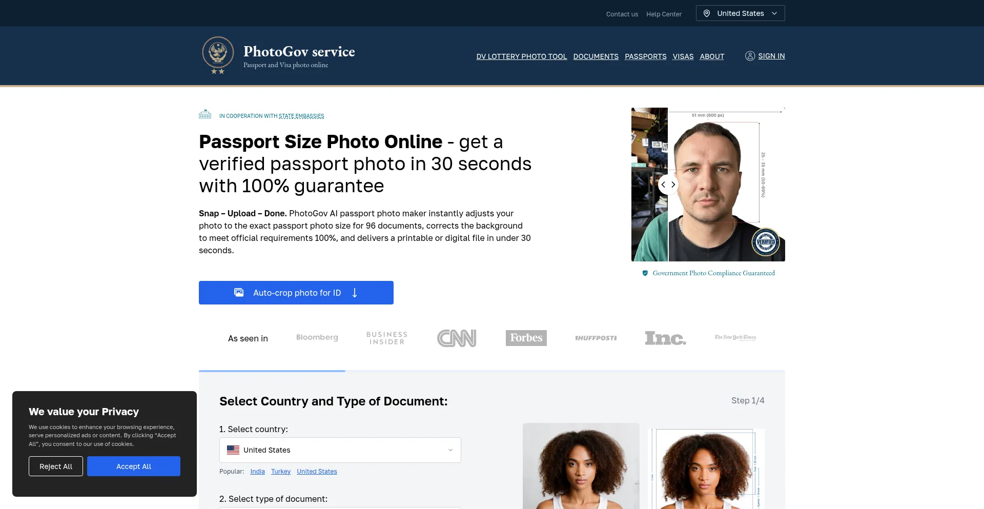Photogov.net Screenshot