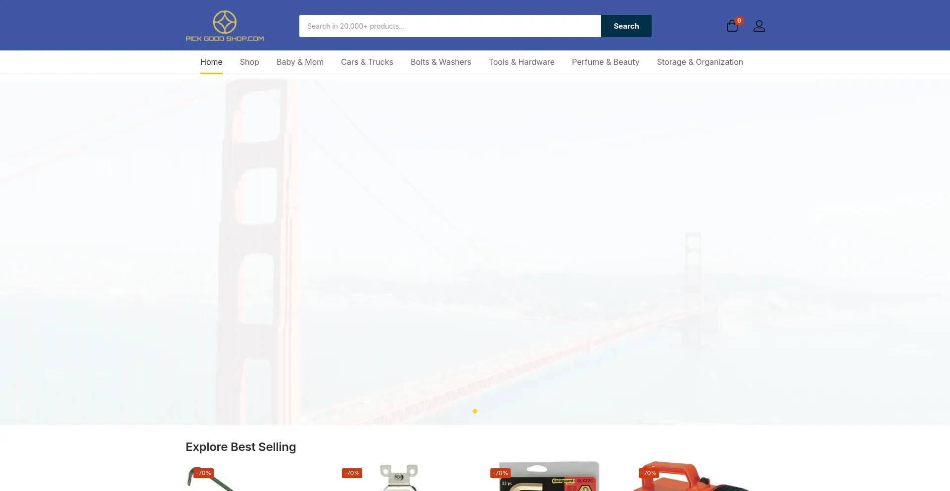Pickgoodshop.com Screenshot