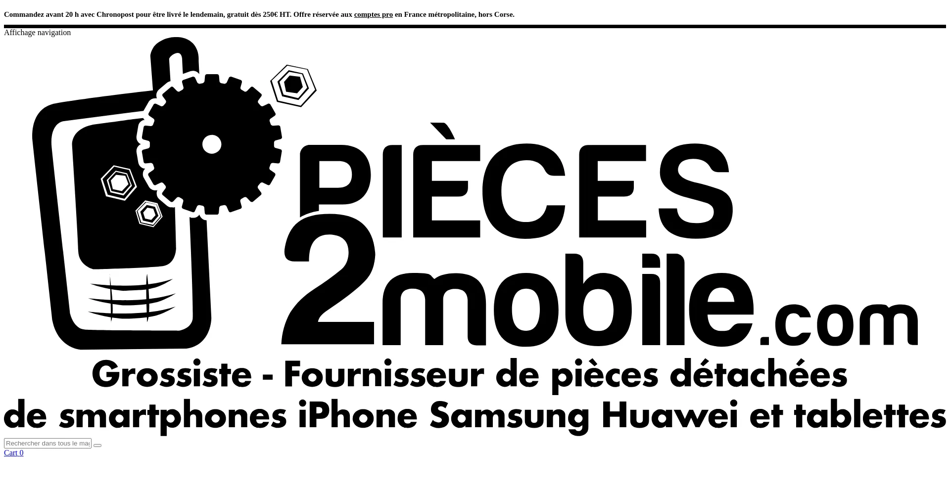 Website screenshot of Pieces2mobile.com