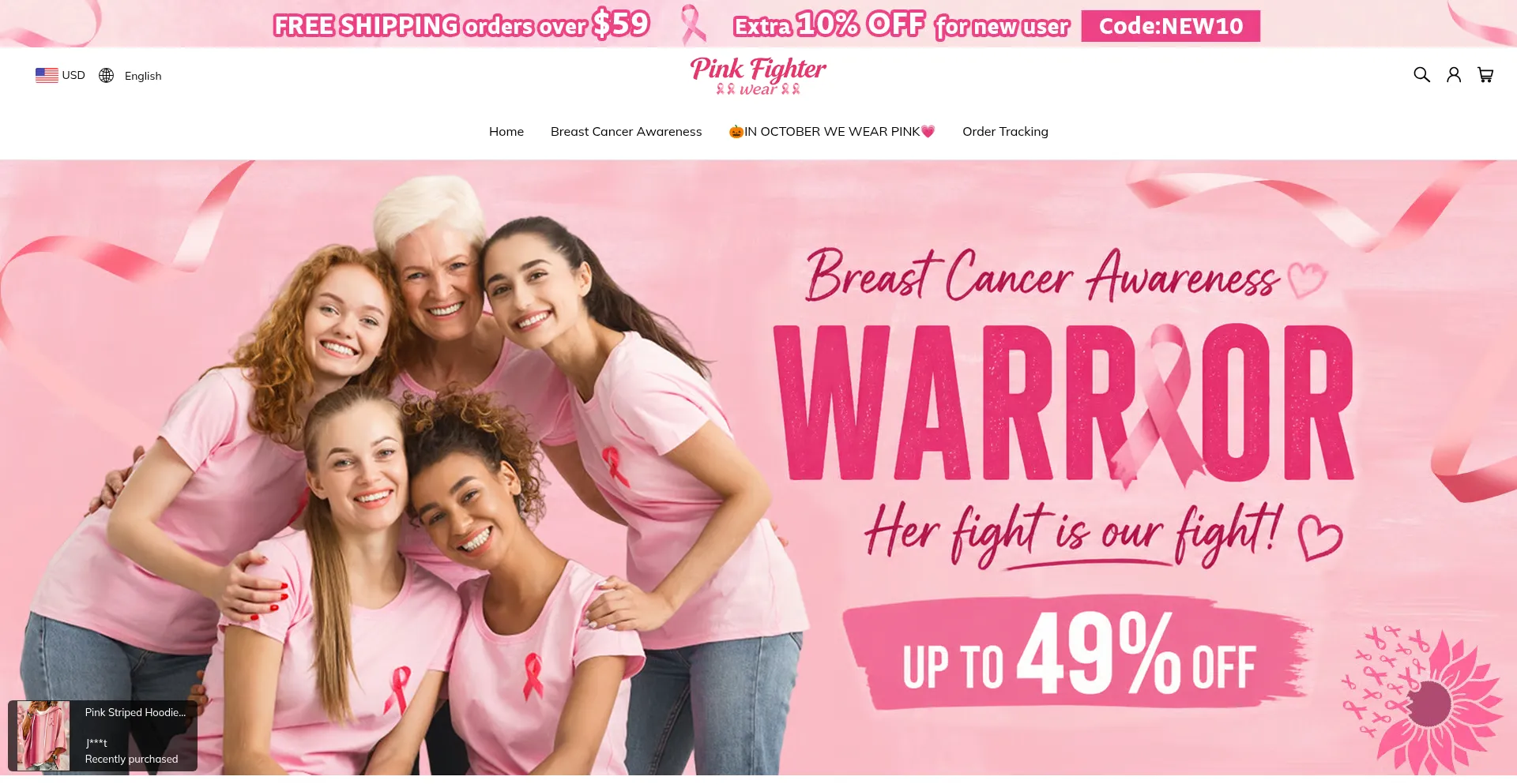 Pinkfighterwear.com