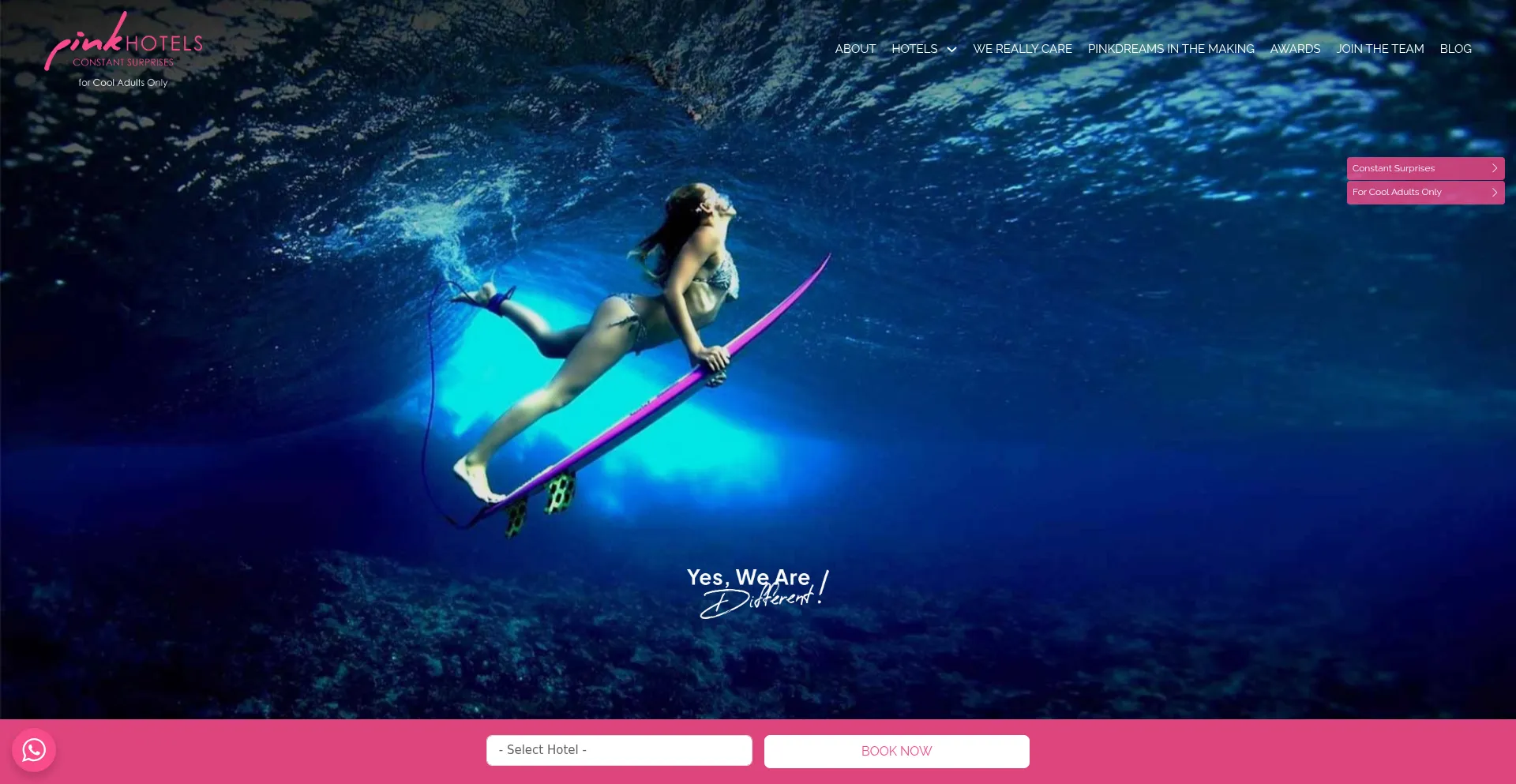 Pinkhotels.com