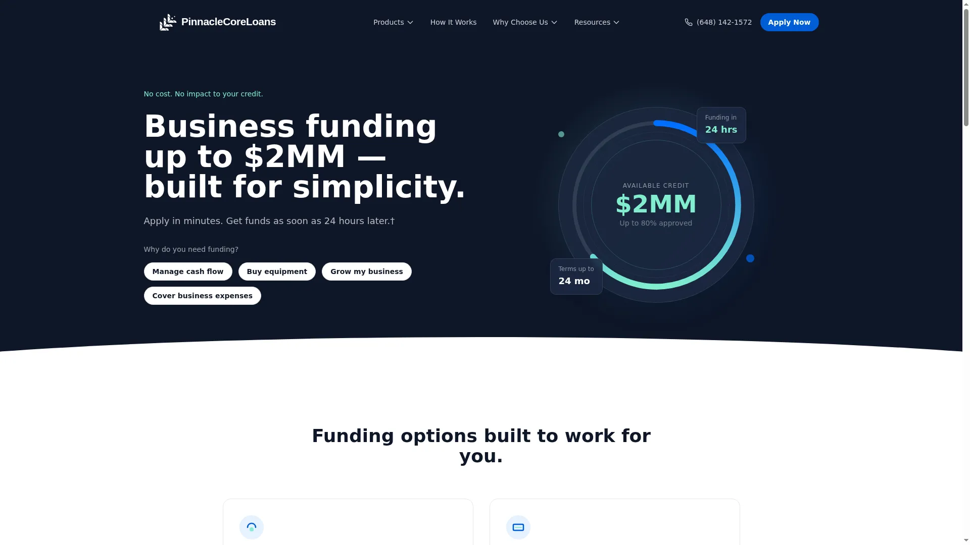 Pinnaclecoreloans.com