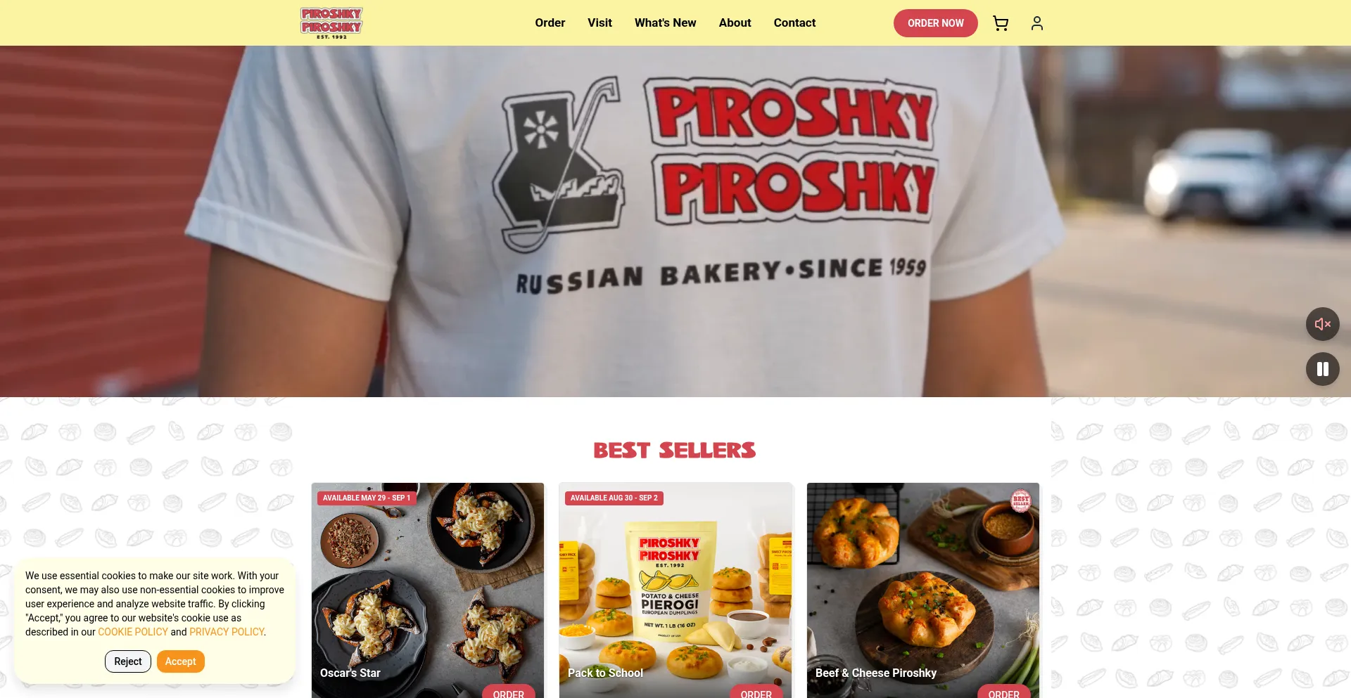 Piroshkybakery.com