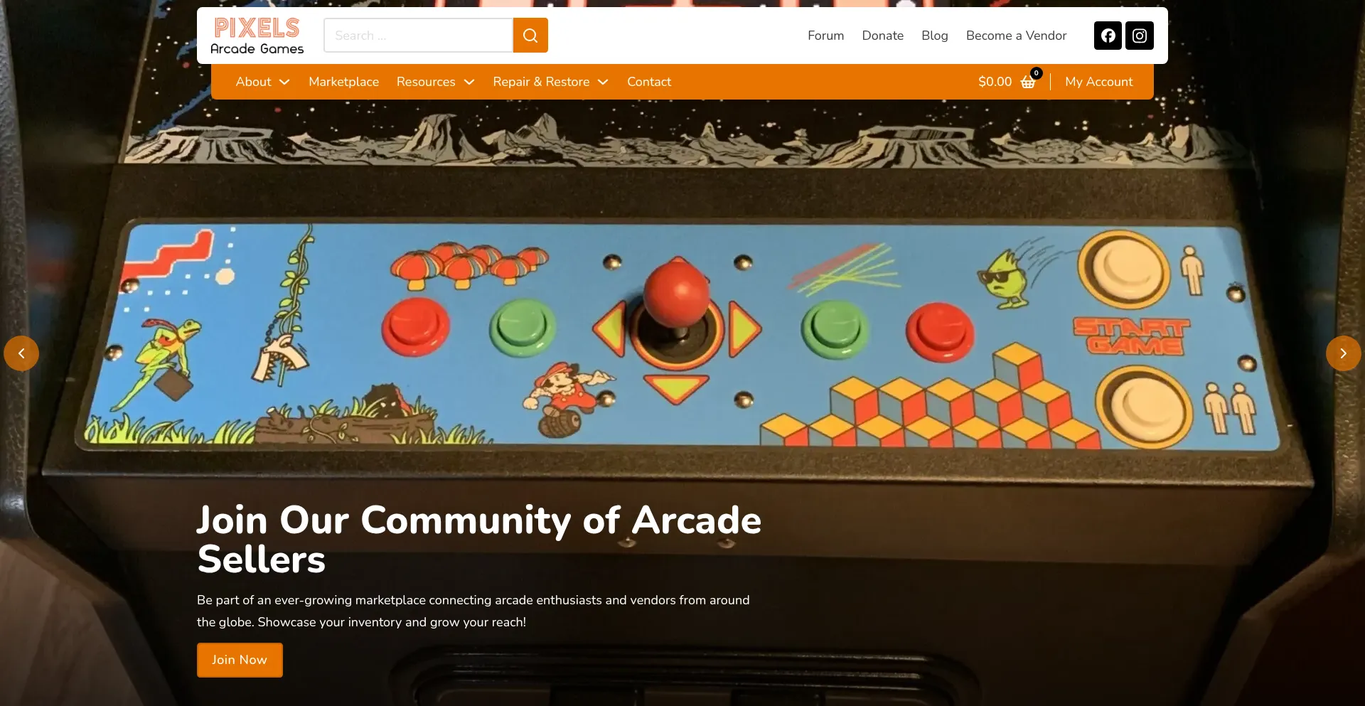 Pixelsarcadegames.com