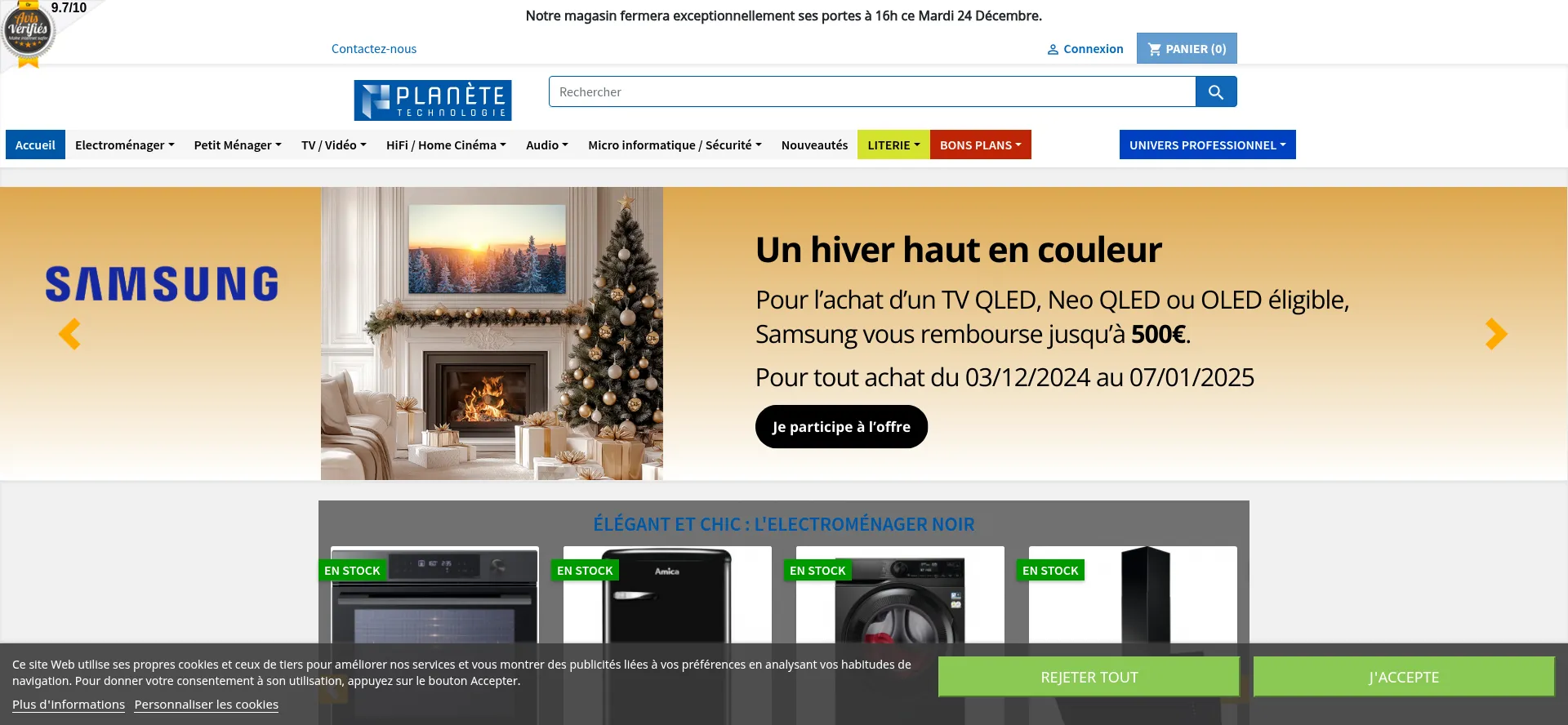 Planetetechnologie.com Screenshot