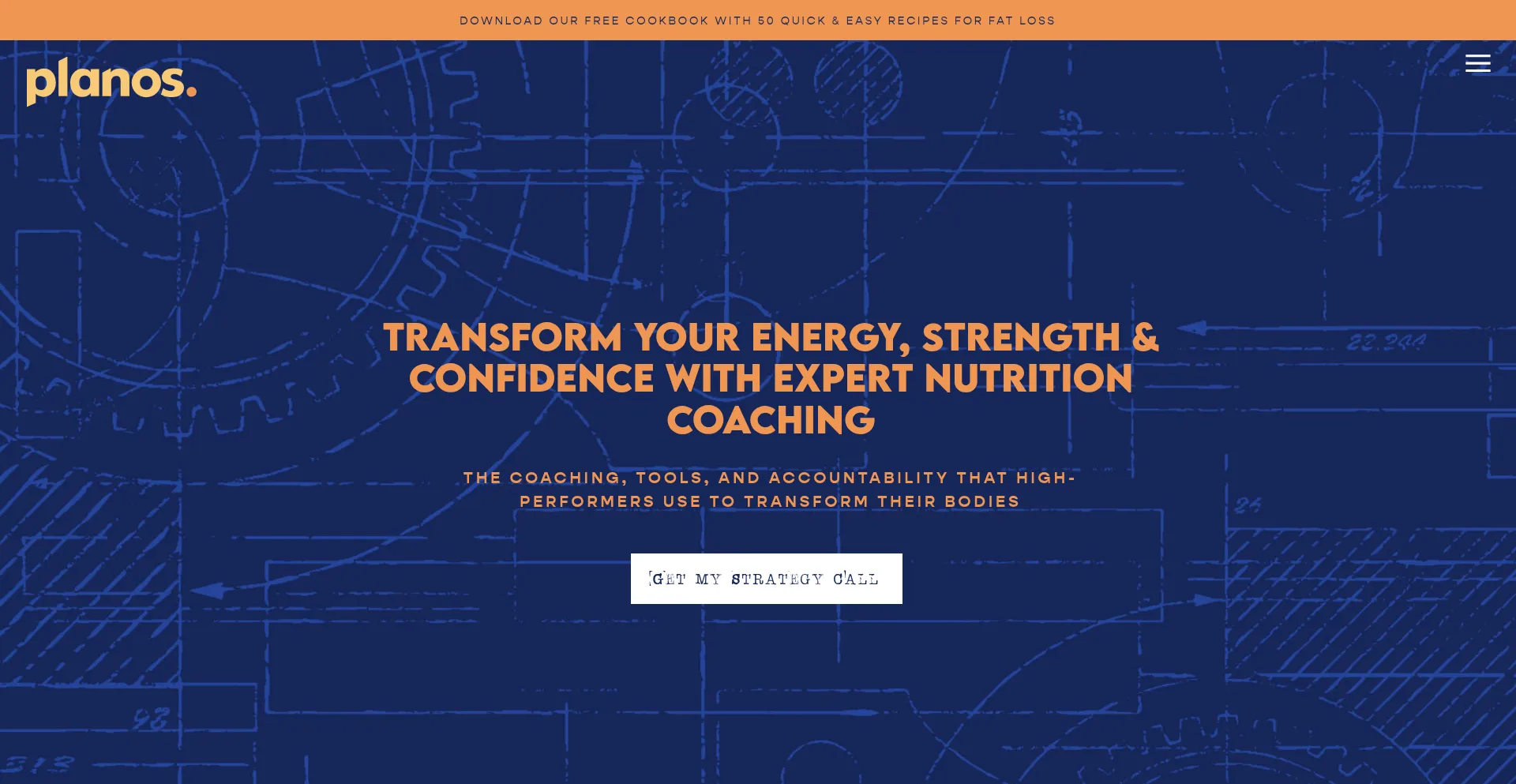 Planosnutrition.com Screenshot