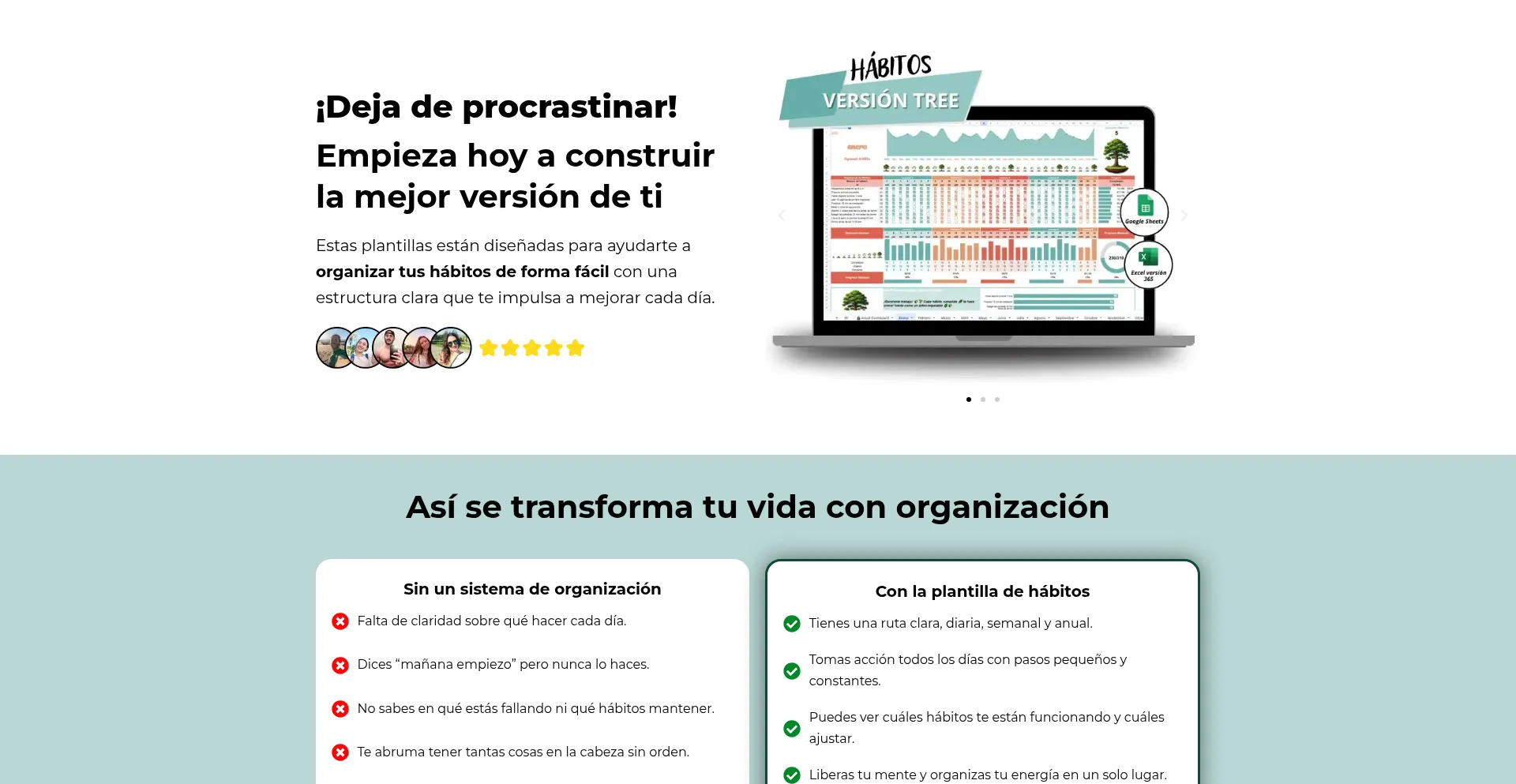 Website screenshot of Plantillas-automatizadas.online