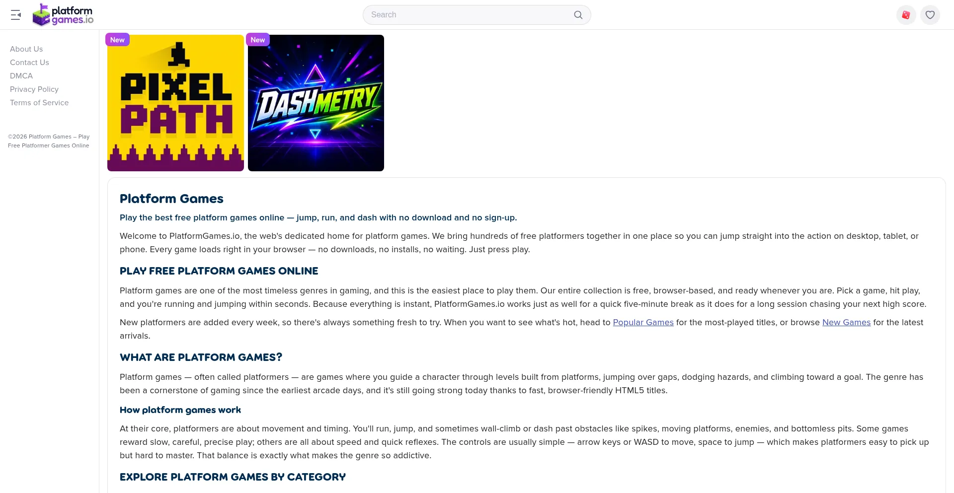 Platformgames.io