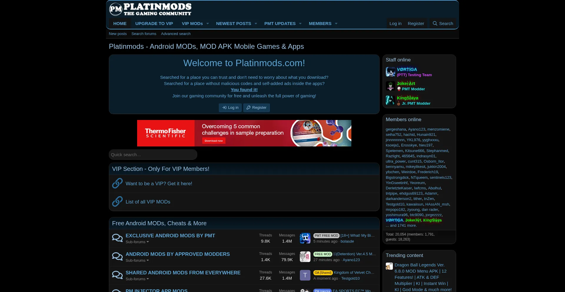 Platinmods.com 安全可靠吗？