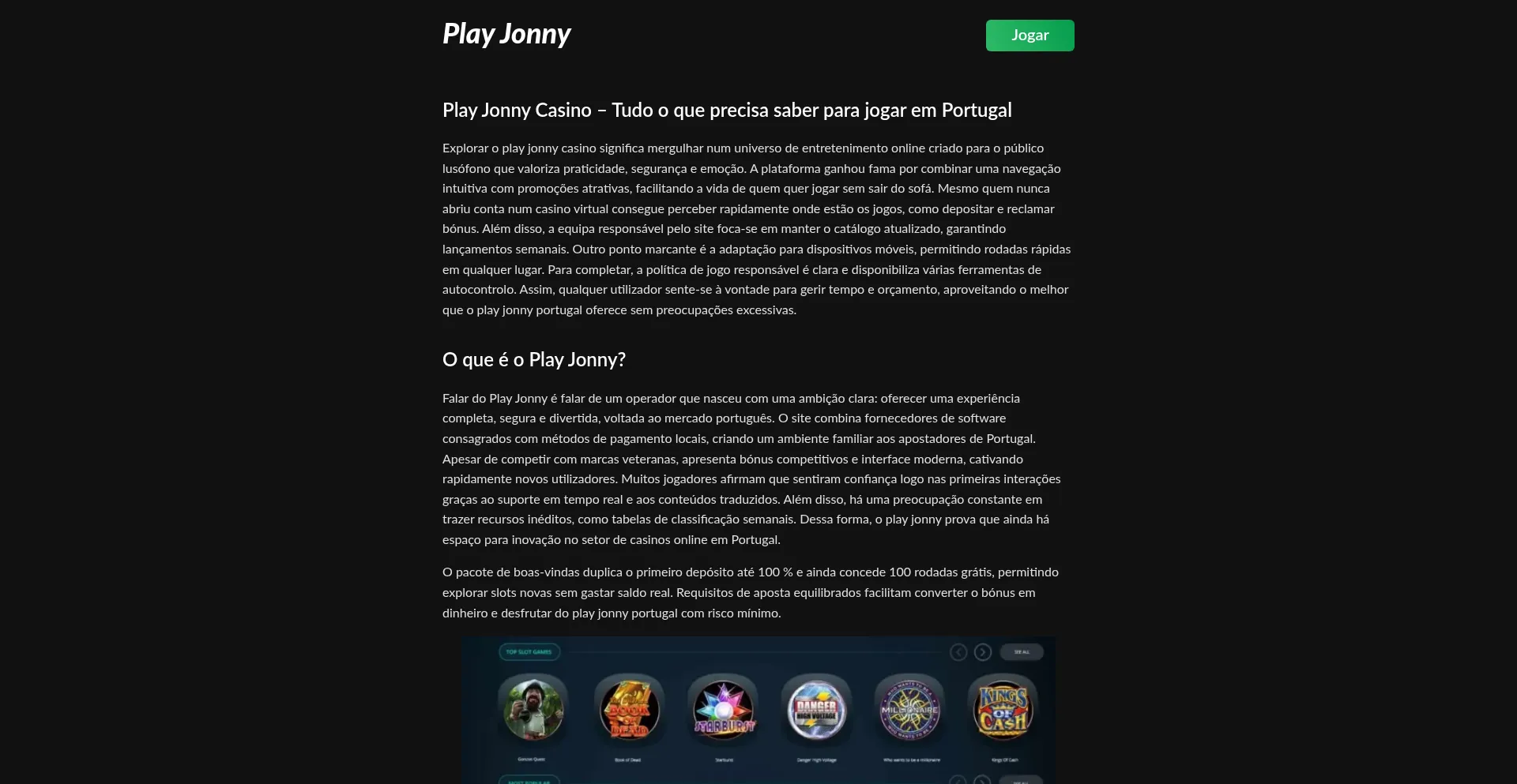 Play-jonny.com.pt