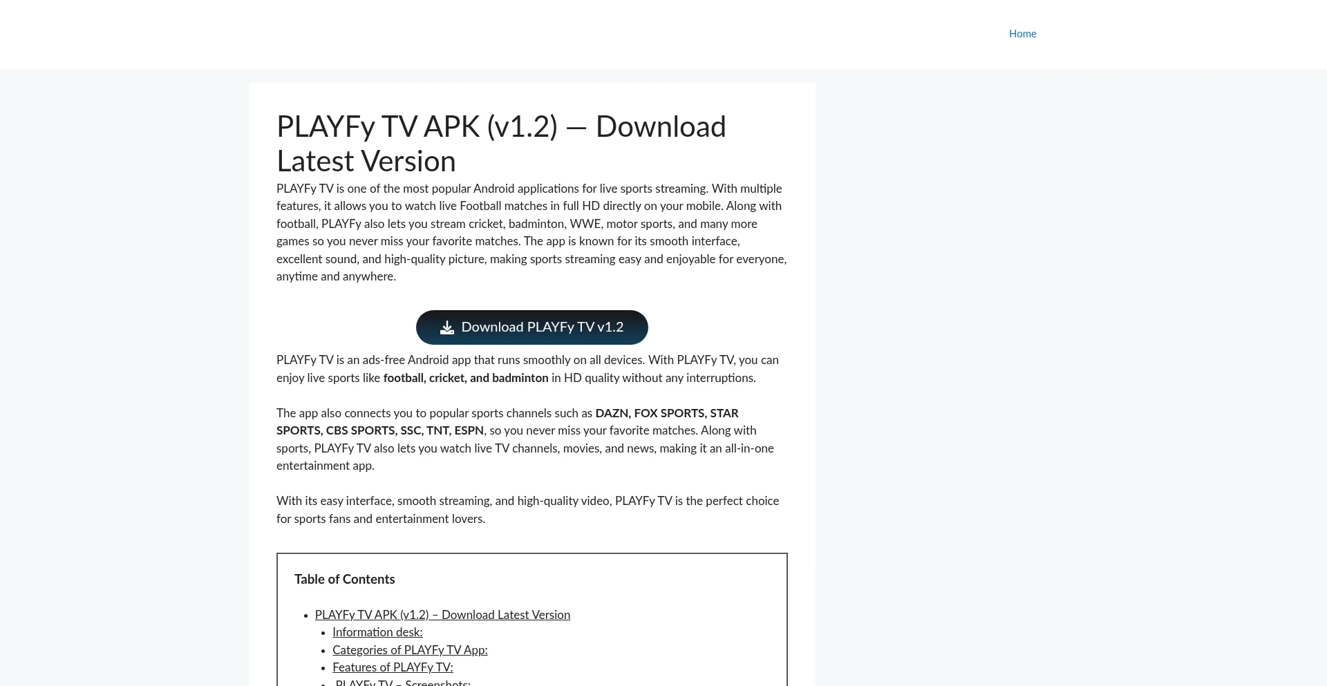 Playfytvapp.com 安全可靠吗？