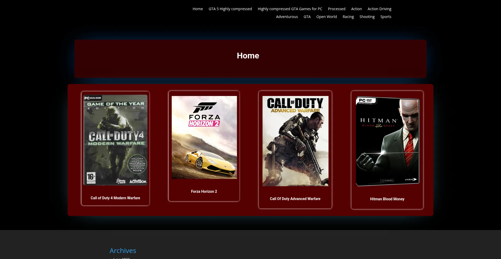 Website screenshot of Playnflix.com