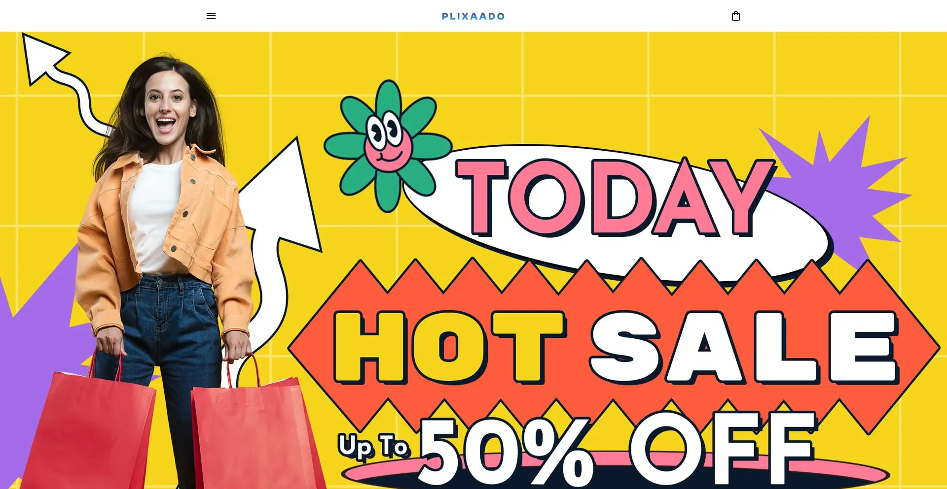 Website screenshot of Plixaado.com