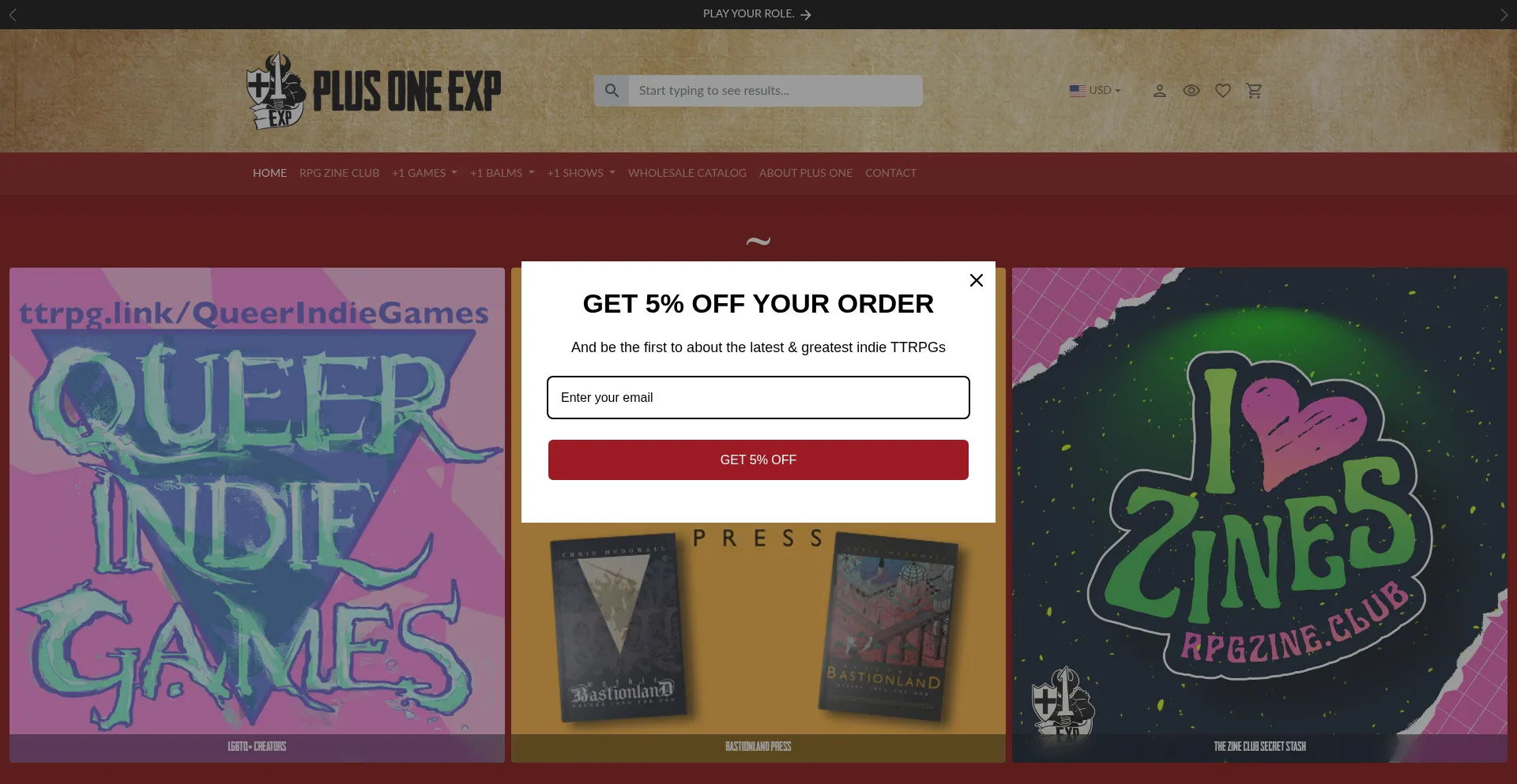 Website screenshot of Plusoneexp.com
