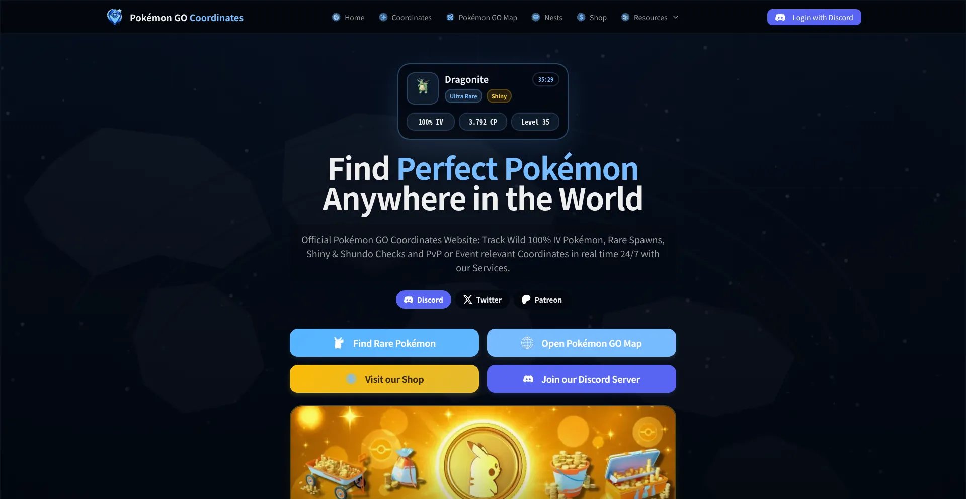 Pokemongocoordinates.com