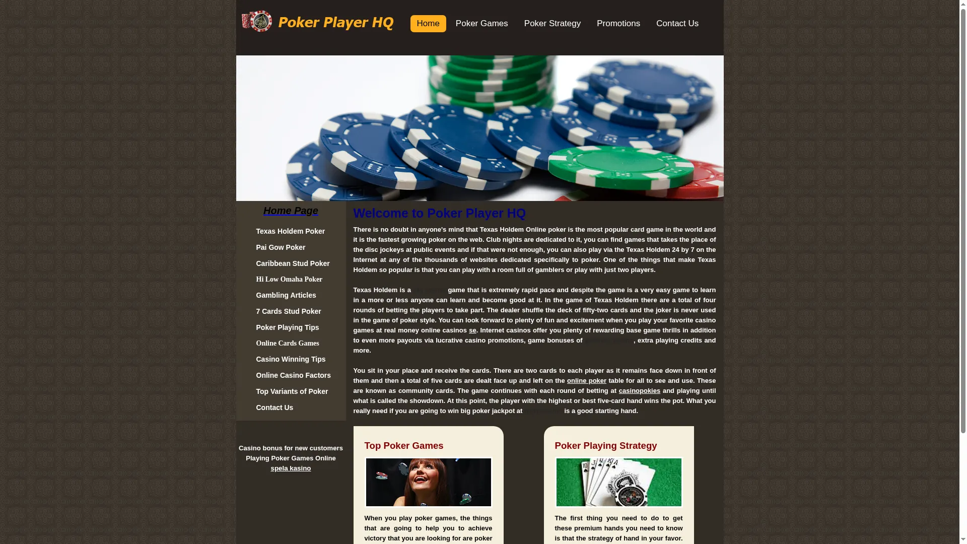 Pokerplayerhq.com