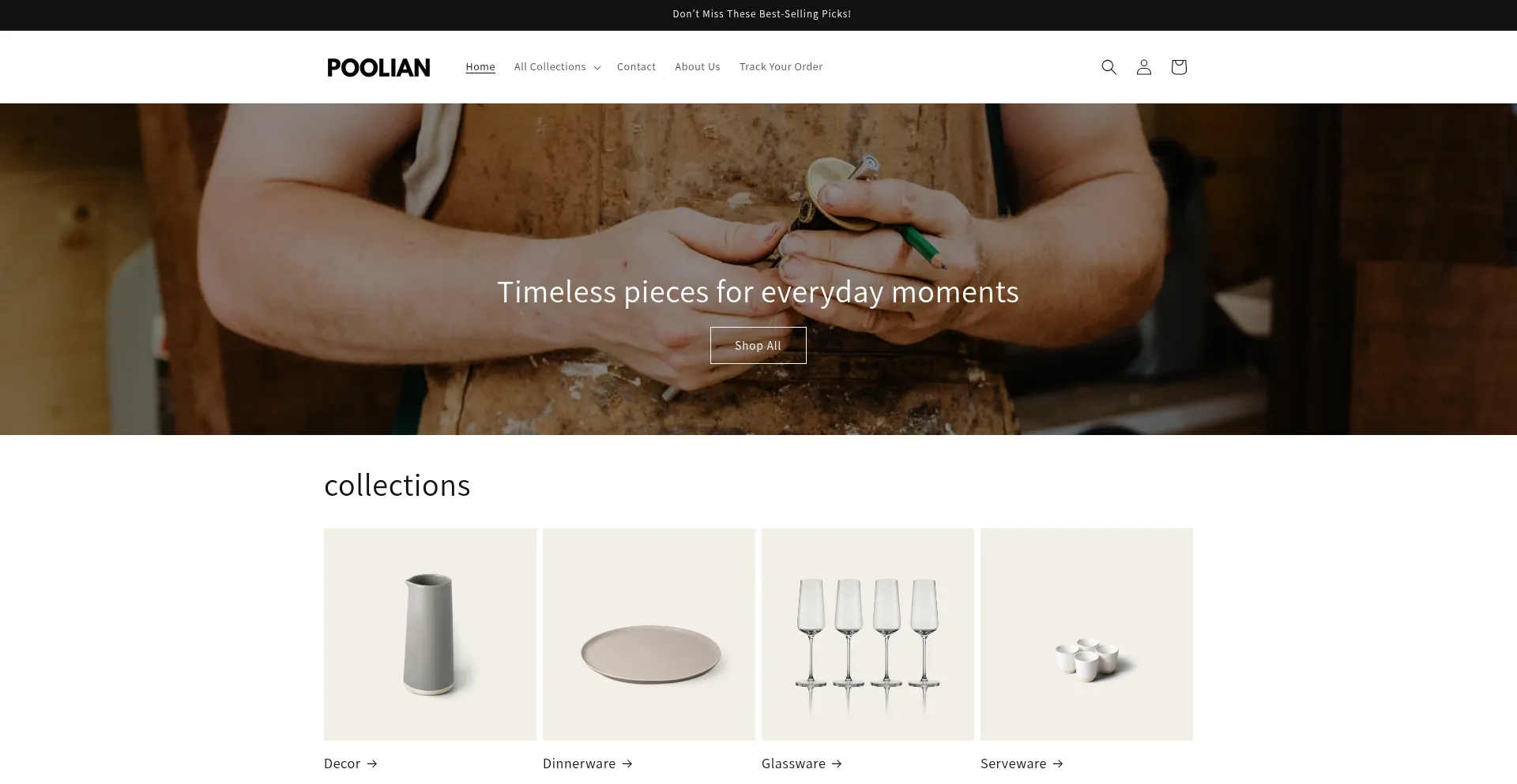 Poolian.shop Screenshot
