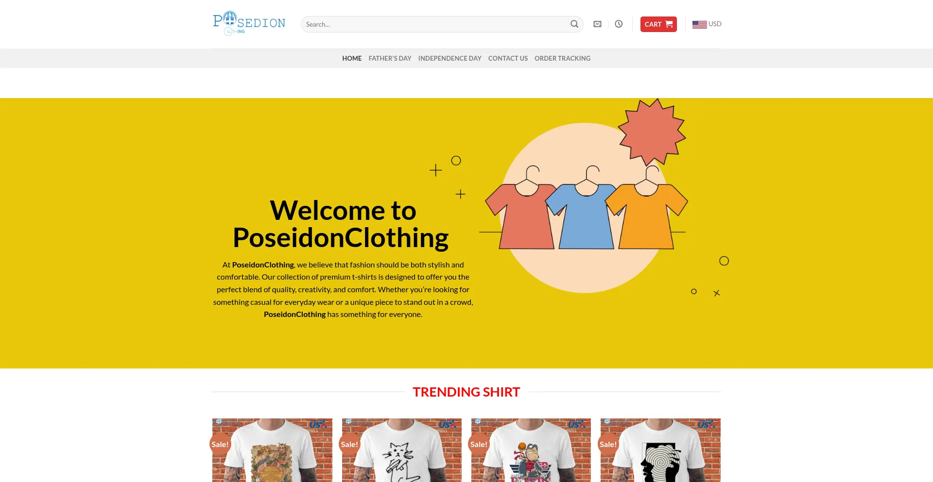 Posedionclothing.com