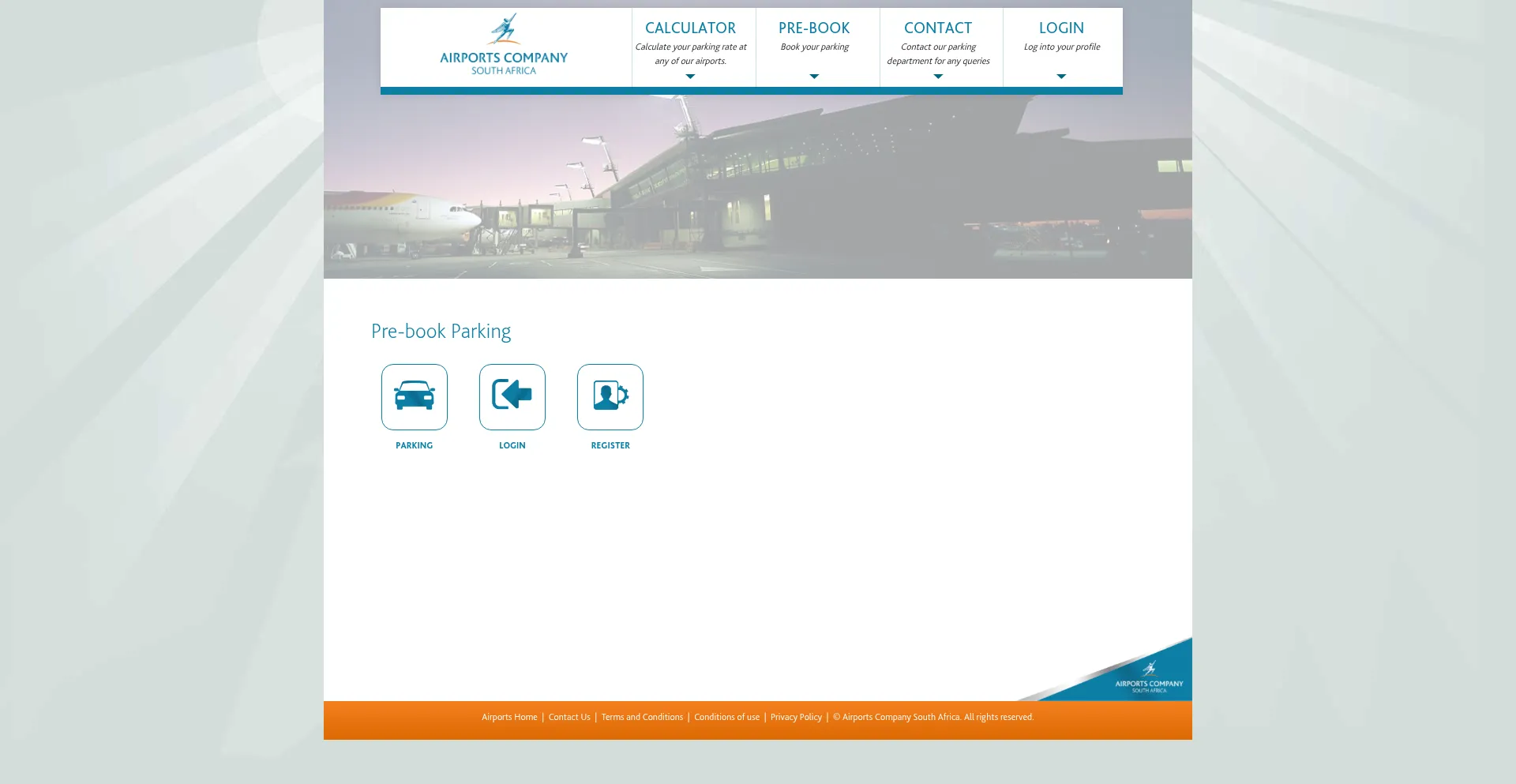 Prebooking.airportsapp.co.za
