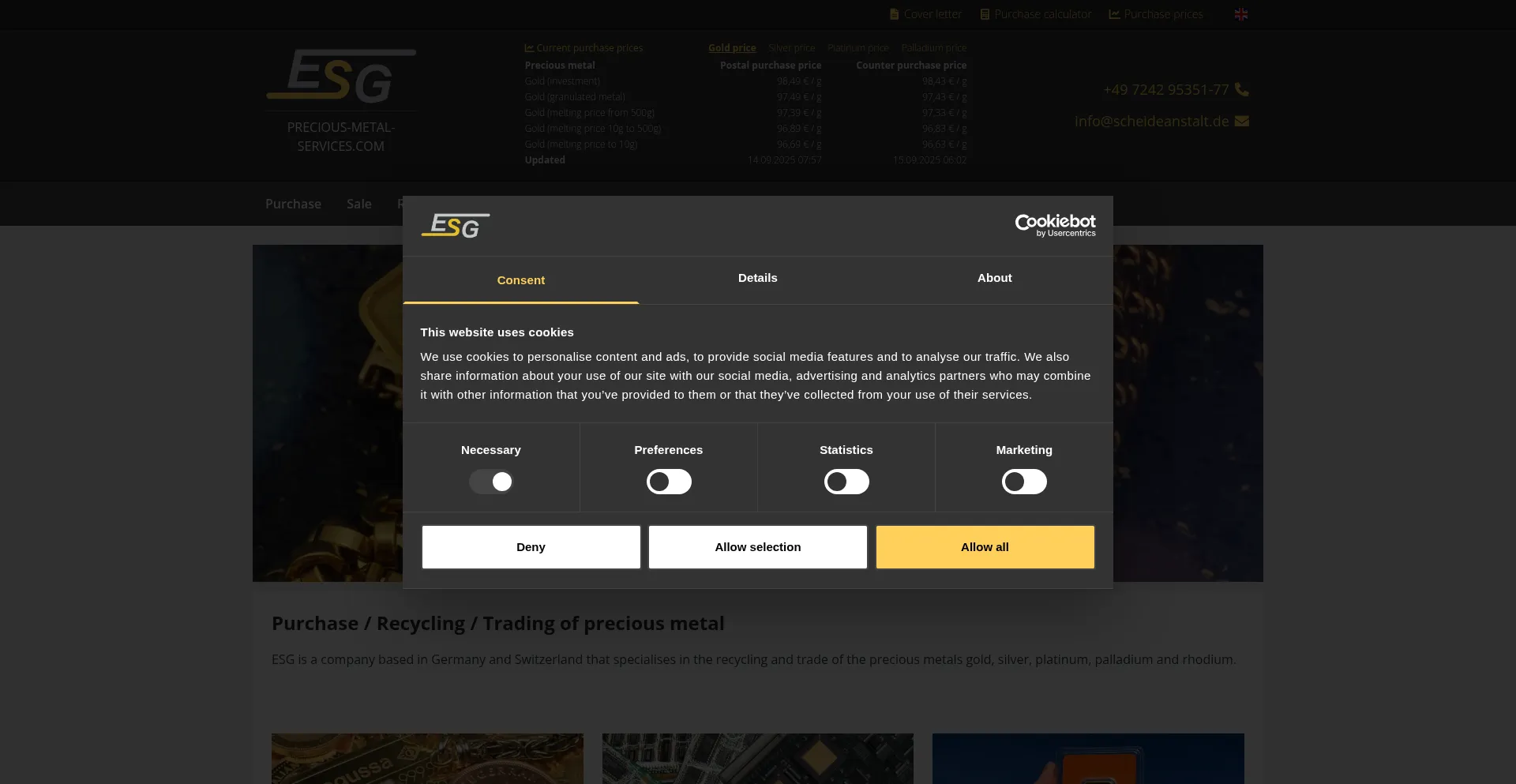 Precious-metal-services.com 安全可靠吗？