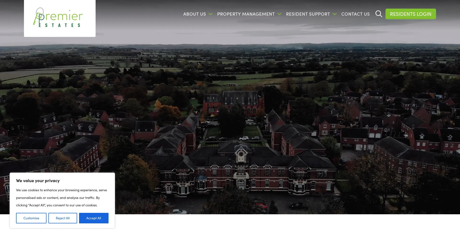 Premierestateslimited.com Screenshot