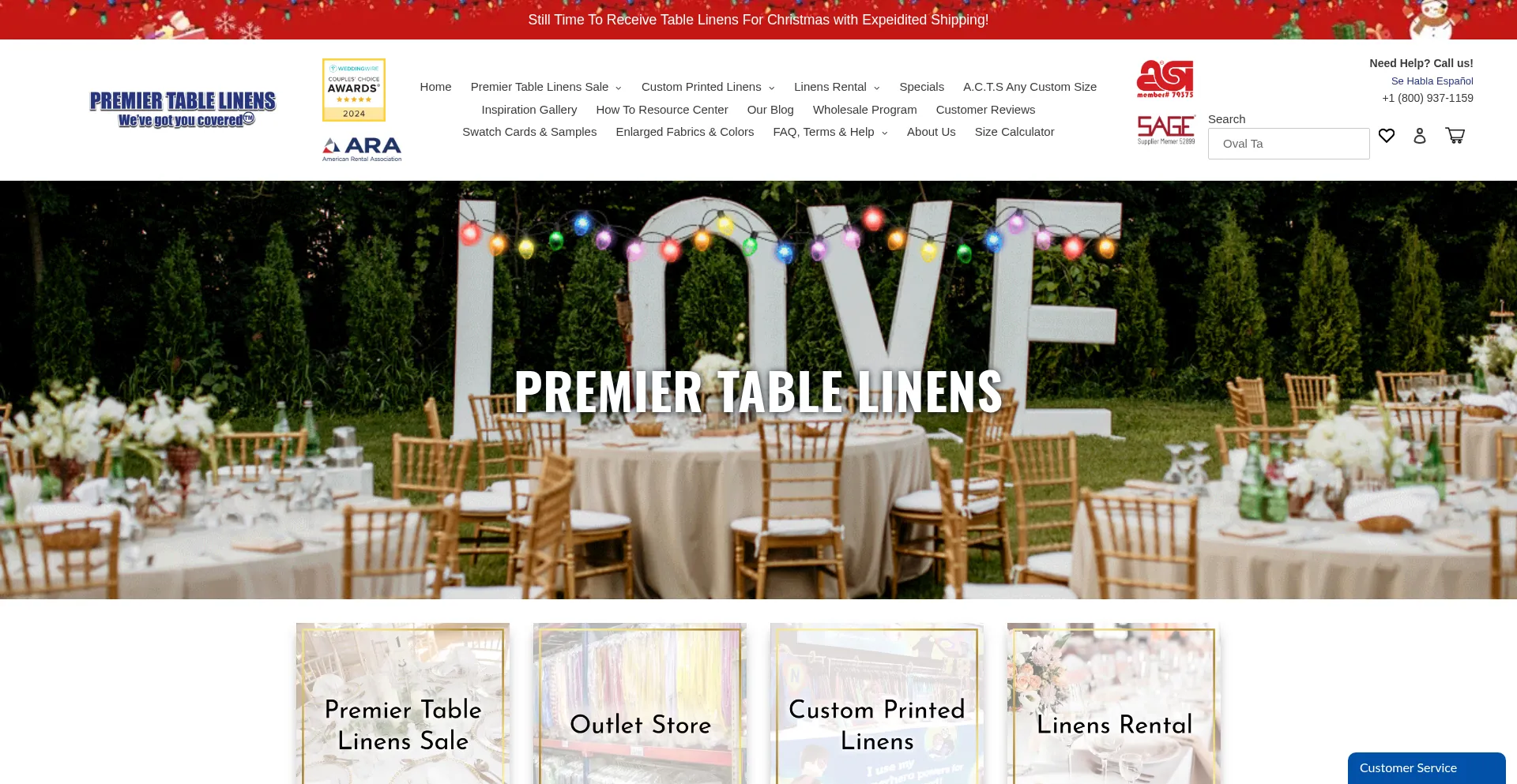 Premiertablelinens.com