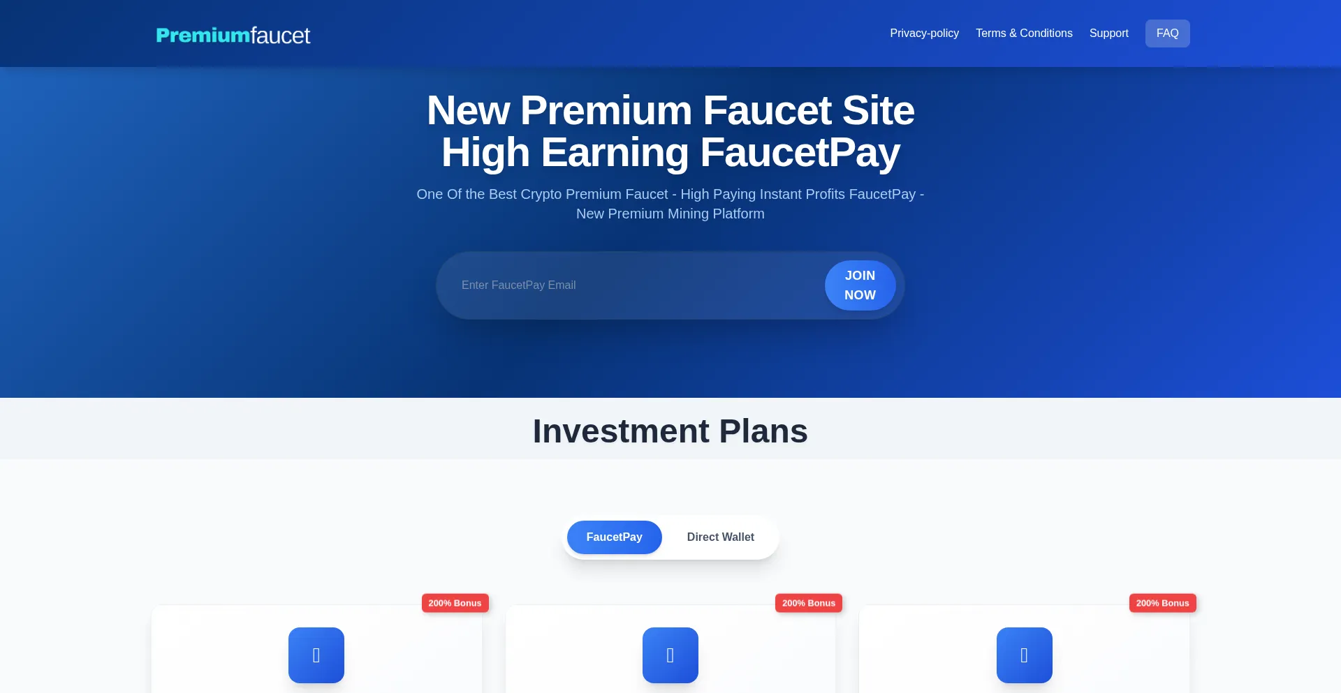 Premiumfaucet.pro 安全可靠吗？