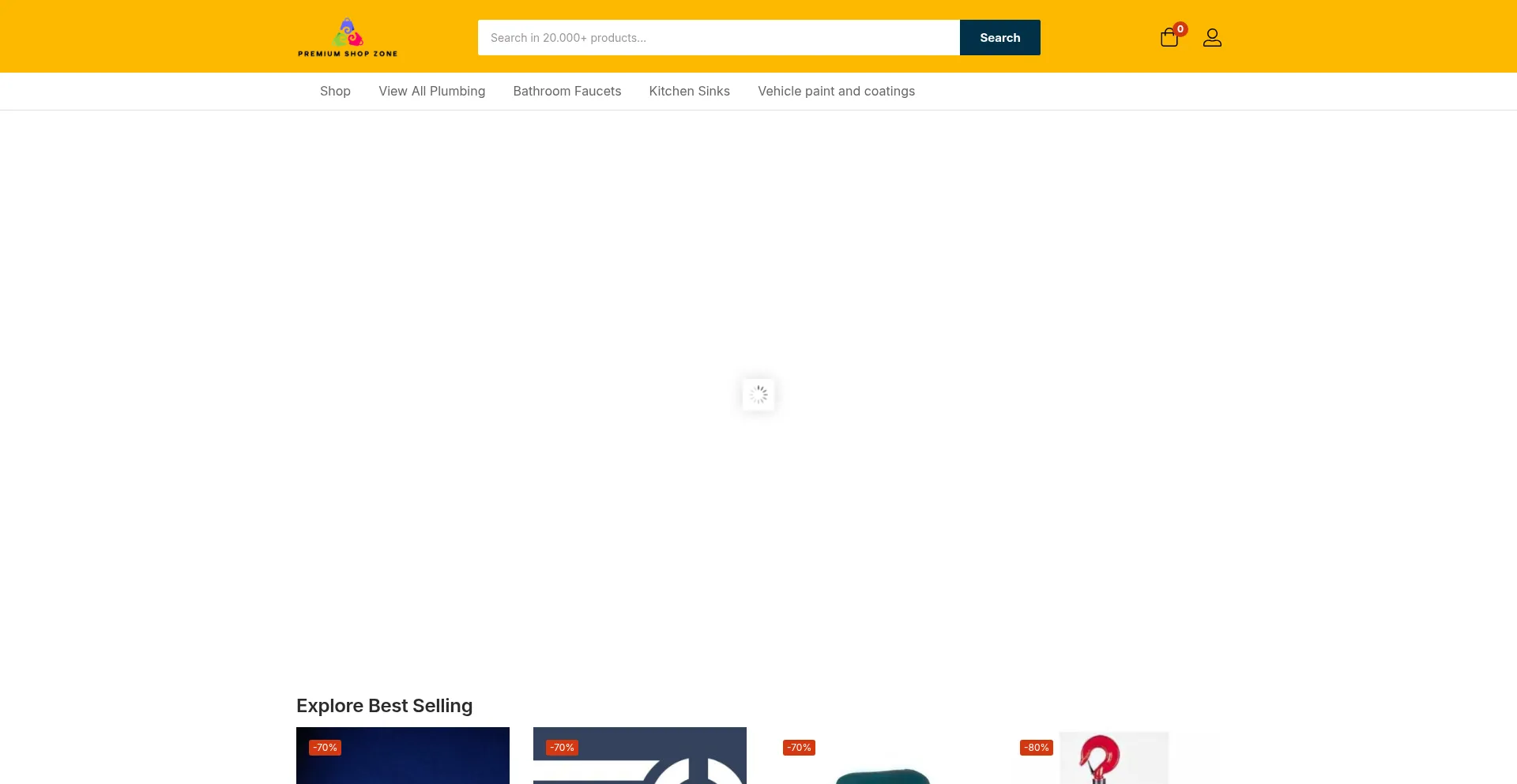 Premiumshopzone.com Screenshot
