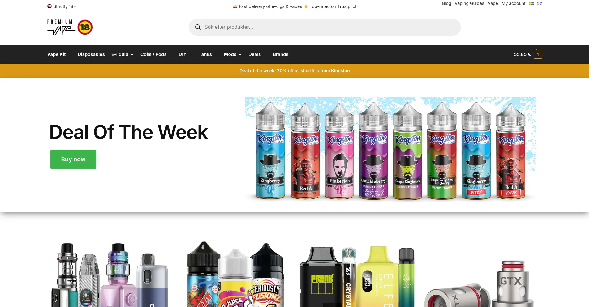 Premiumvape.eu 安全可靠吗？