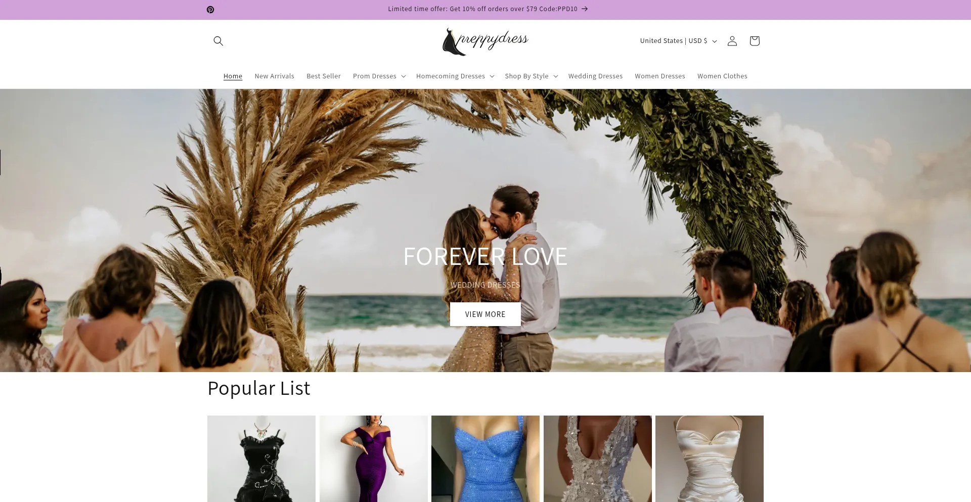 Preppydresses.myshopify.com 安全可靠吗？