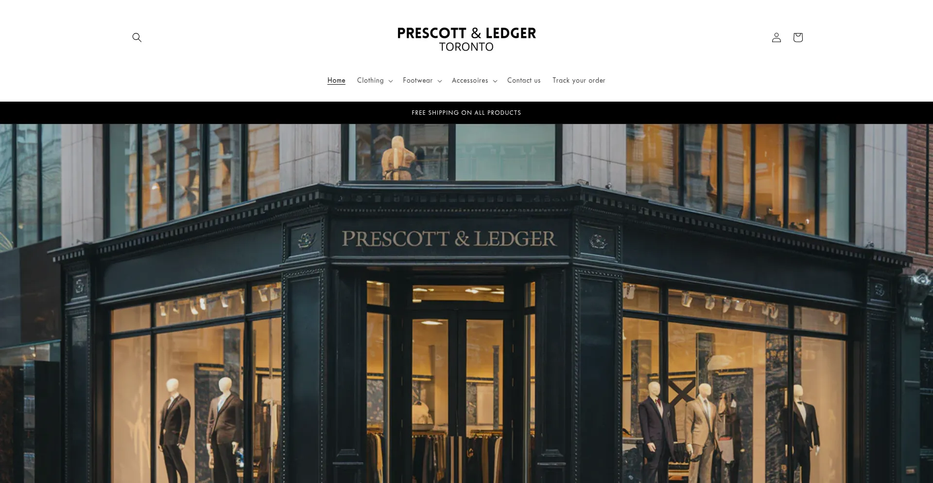 Website screenshot of Prescottandledger.com