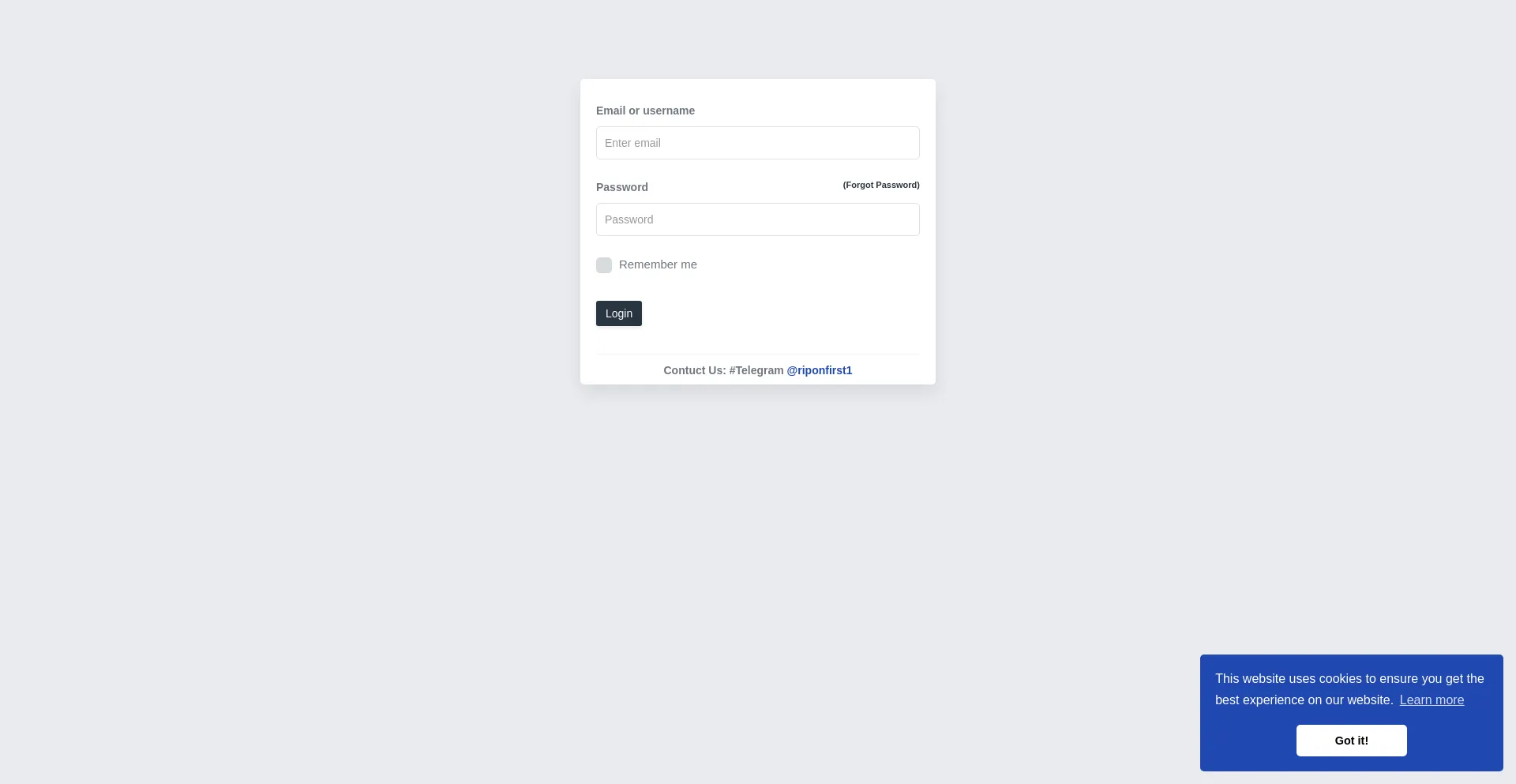 Website screenshot of Primemeet.me