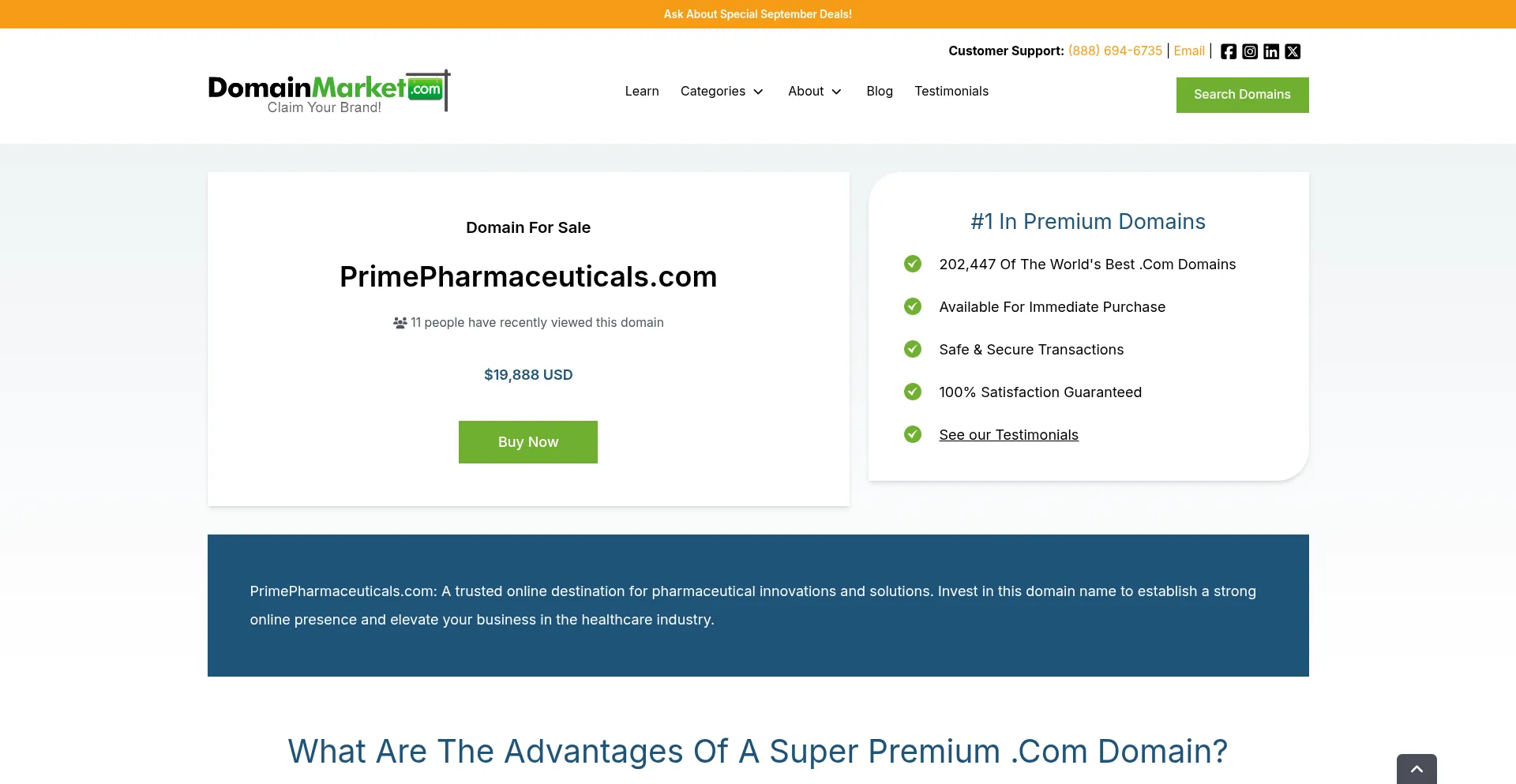Primepharmaceuticals.com 安全可靠吗？