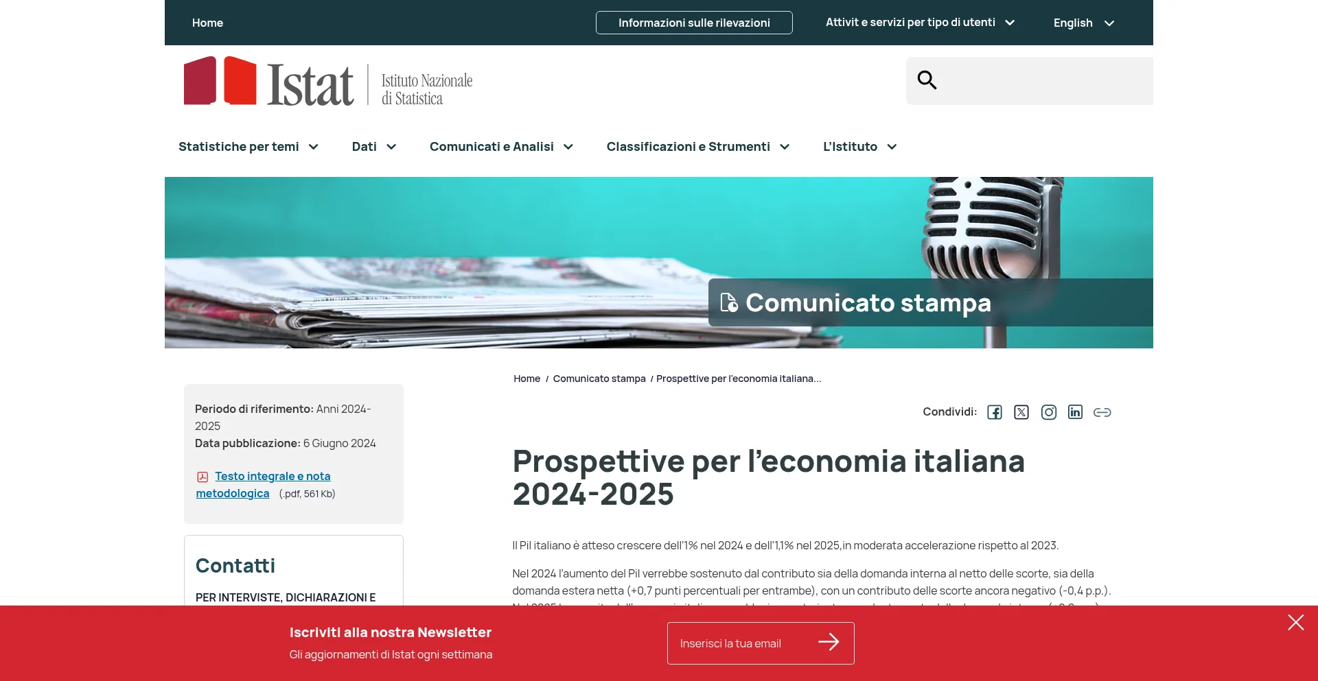 Website screenshot of Primofattoit.com