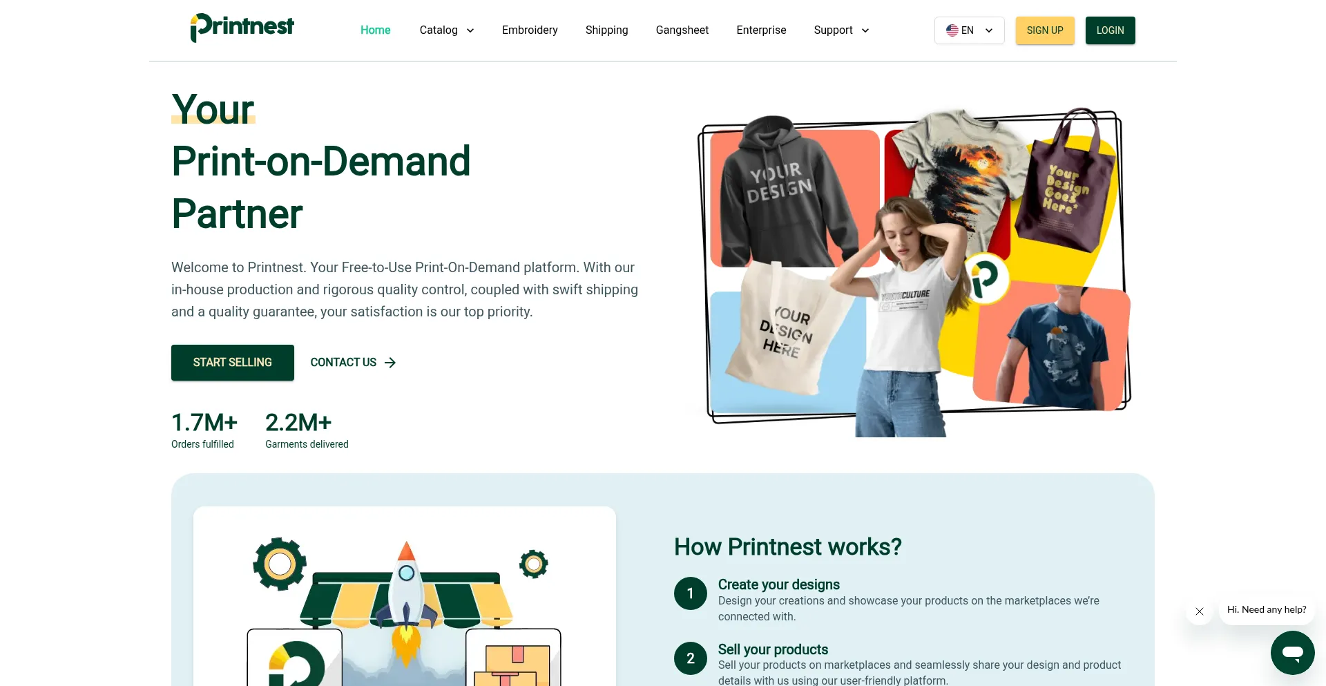 Printnest.com Screenshot