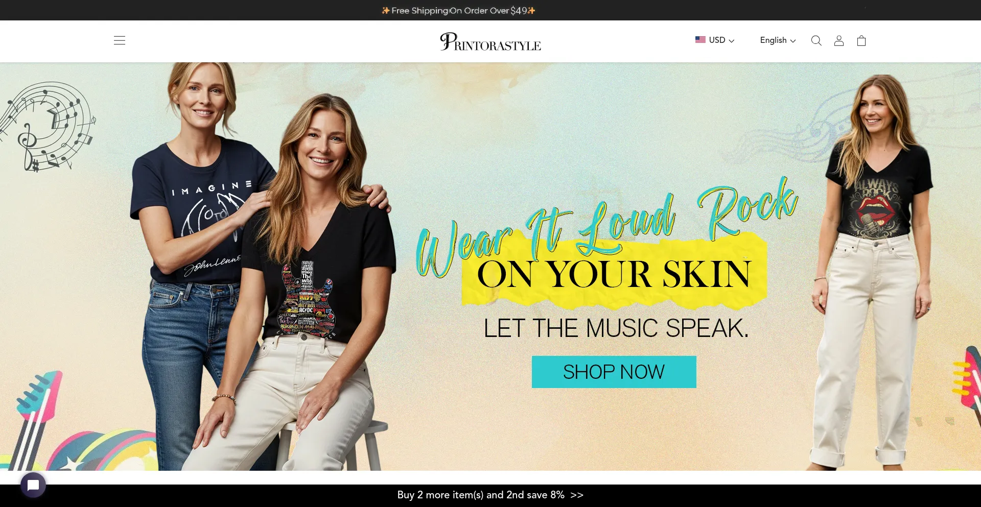 Printorastyle.com Screenshot