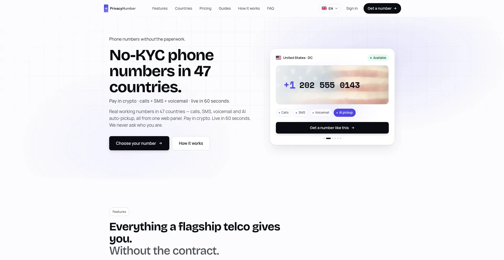 Privacynumber.io