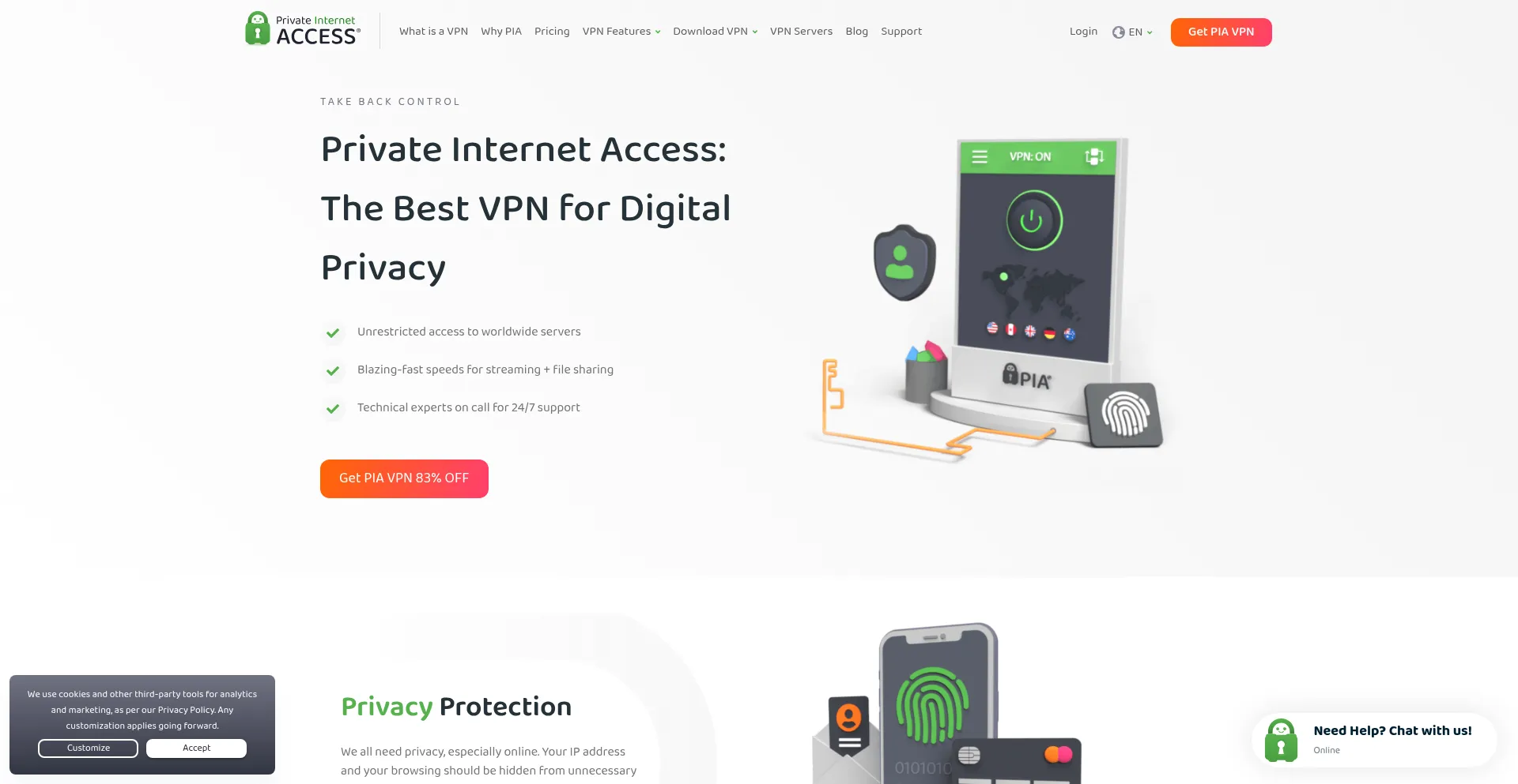 Privateinternetaccess.com 安全可靠吗？