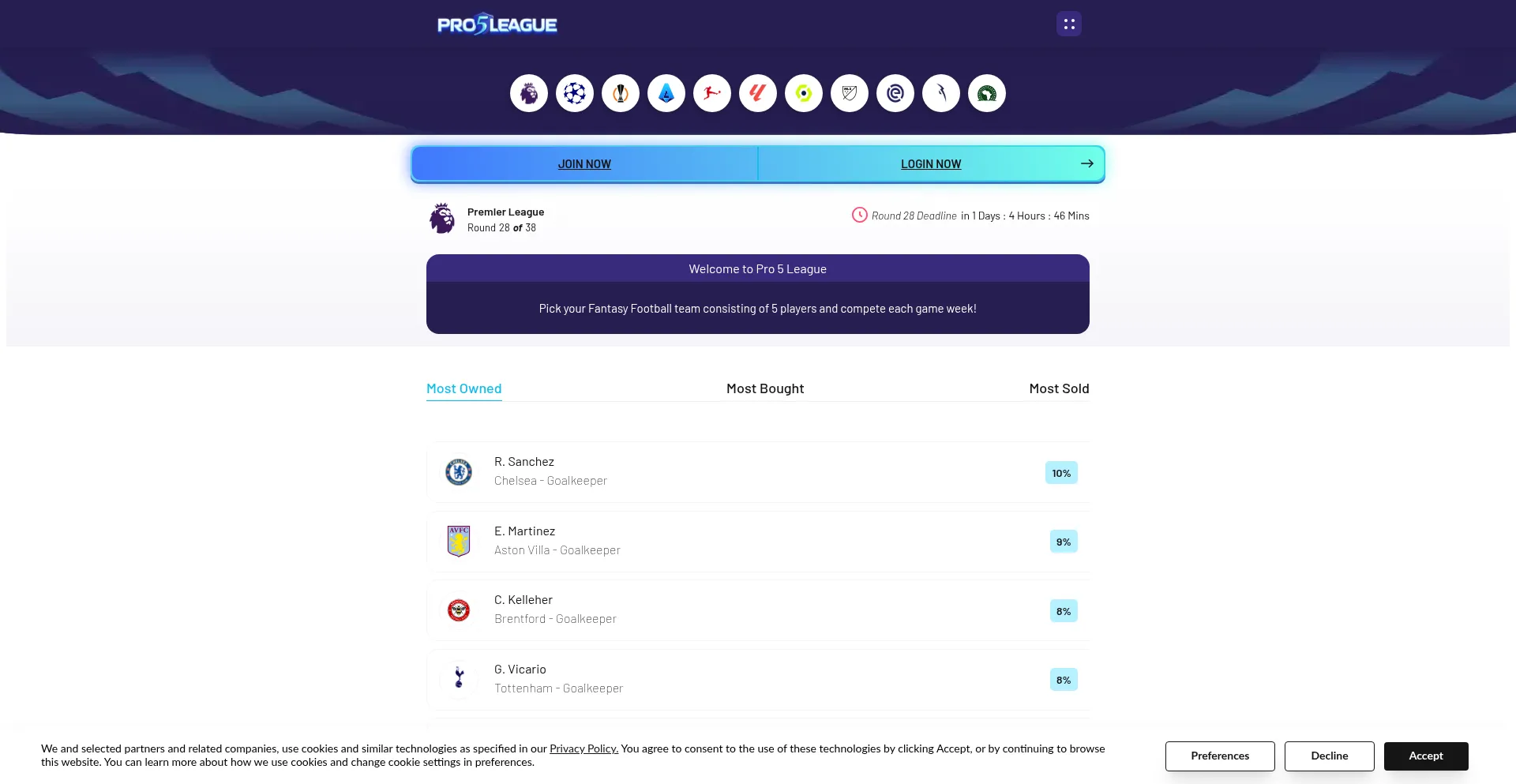 Pro5league.com