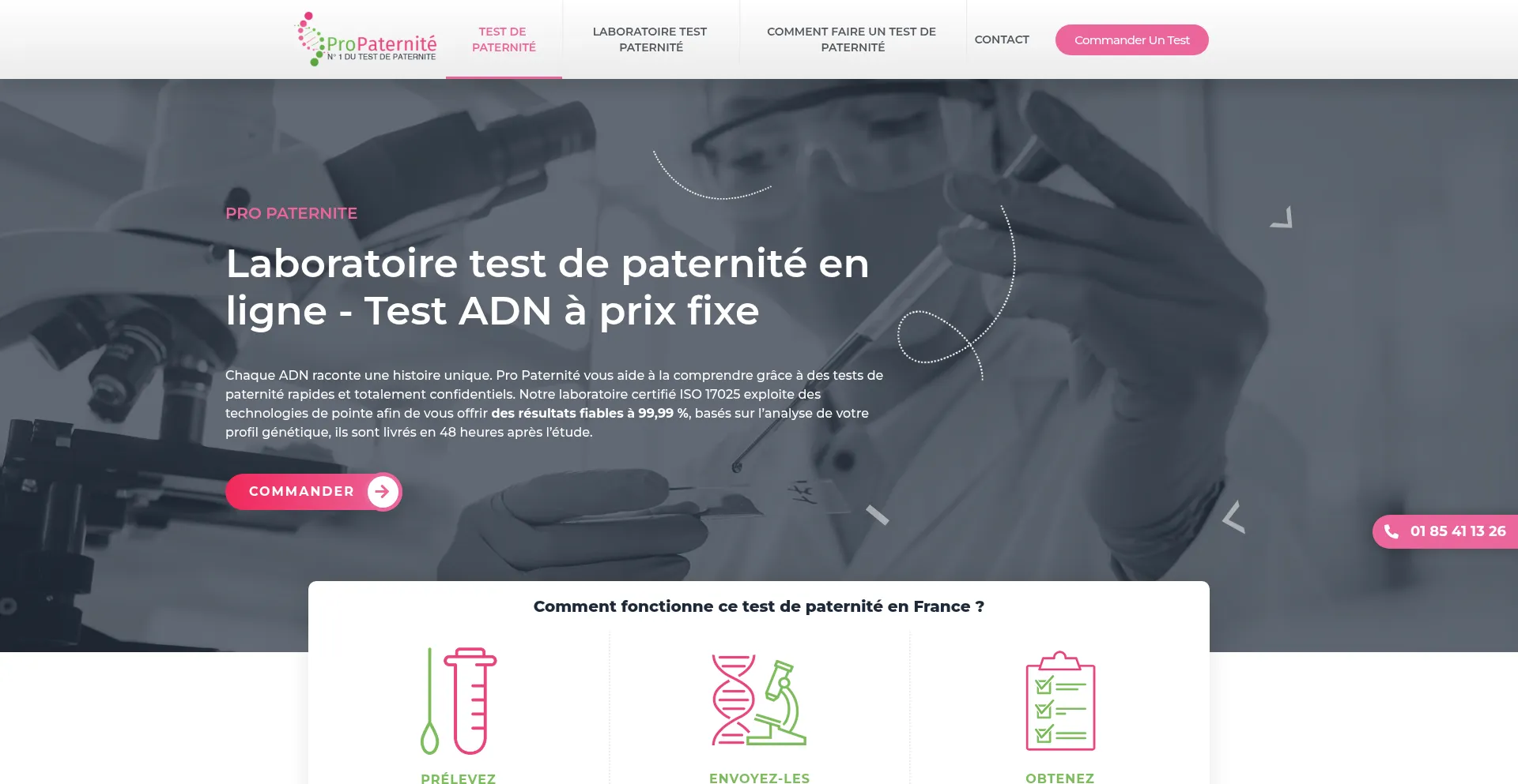 Pro-paternite.com 安全可靠吗？