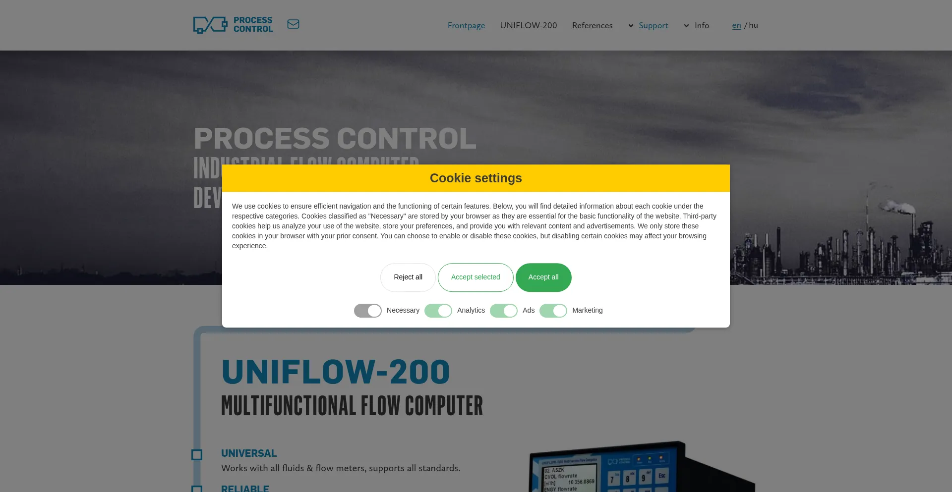 Processcontrol.hu Screenshot