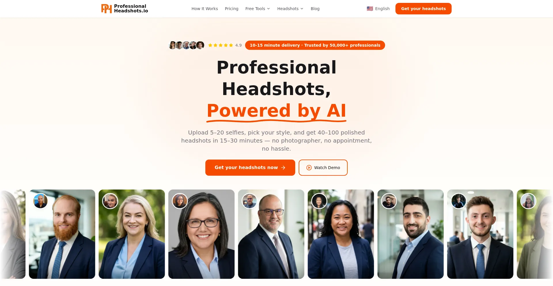 Professionalheadshot.io