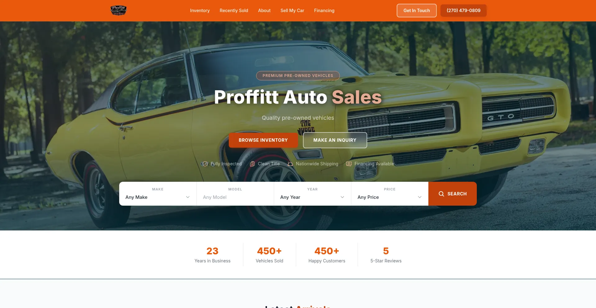 Proffittautosaleky.com