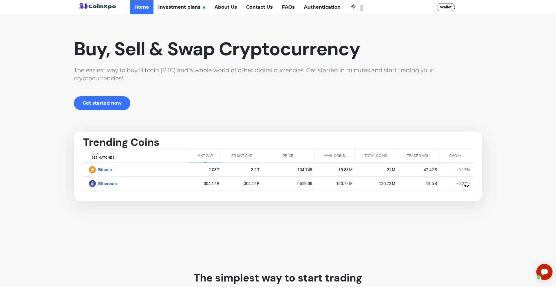 Website screenshot of Profiturex.com