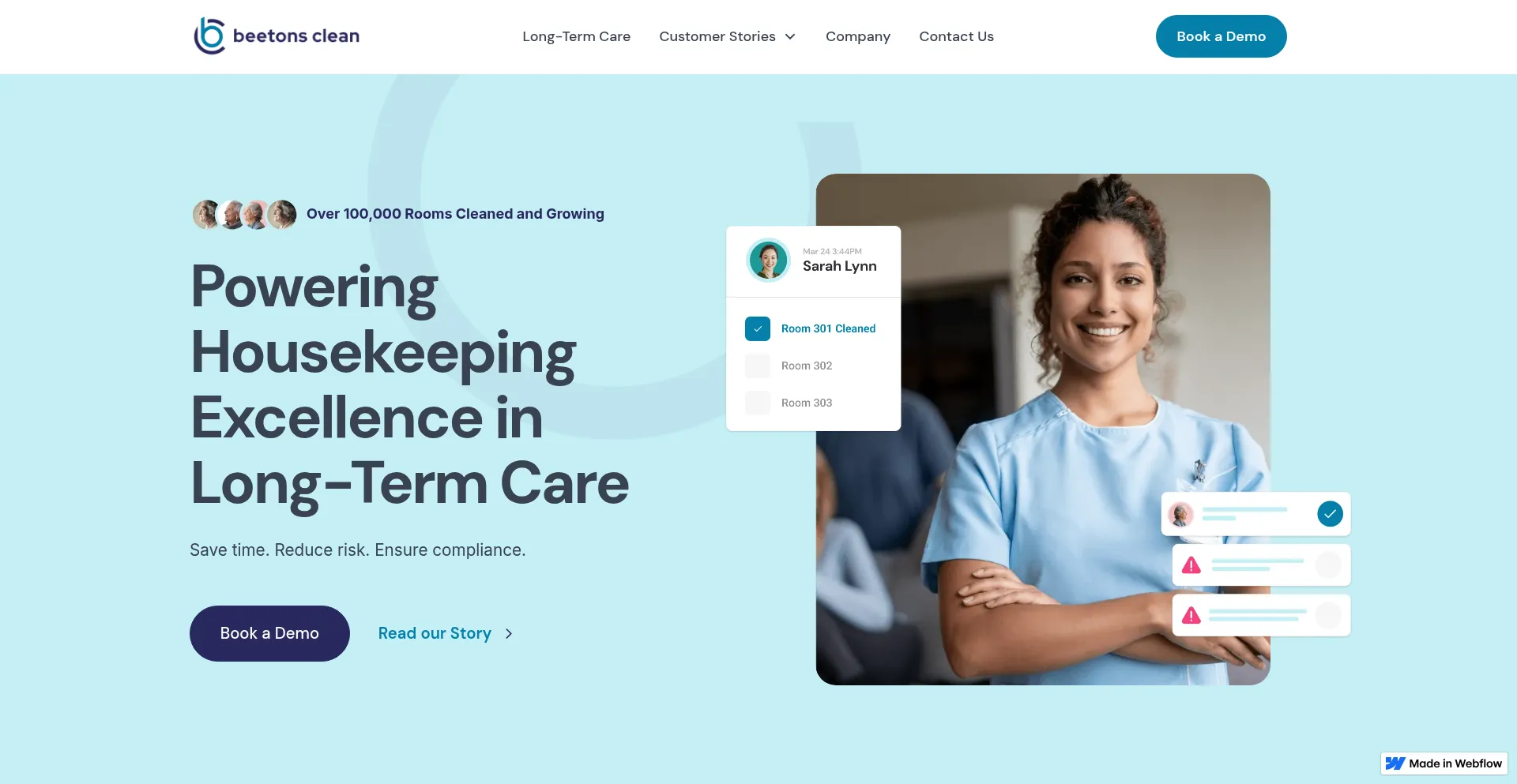 Website screenshot of Promo.quickhomefixer.ink